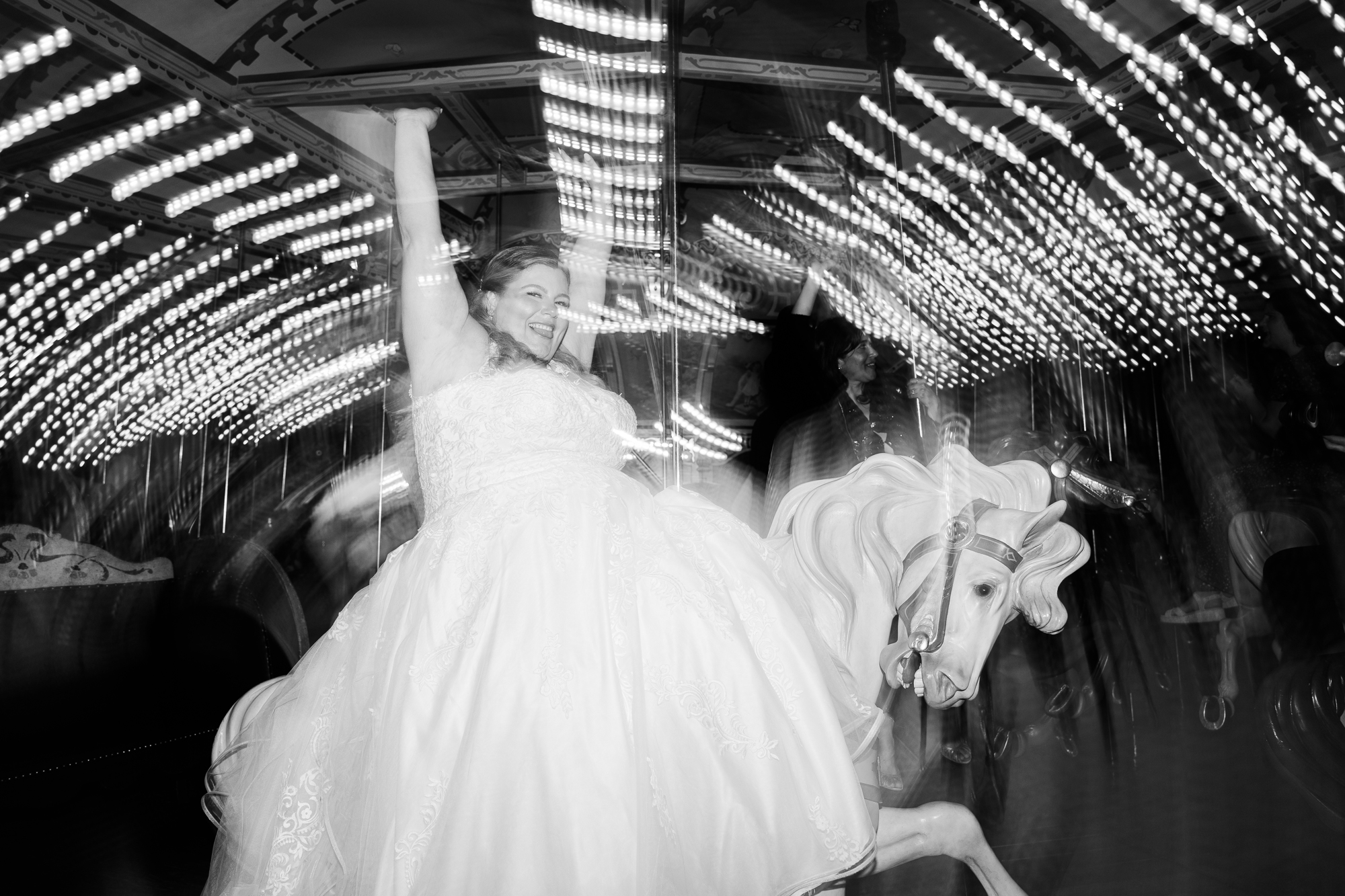 Special Jane\'s Carousel Wedding in New York