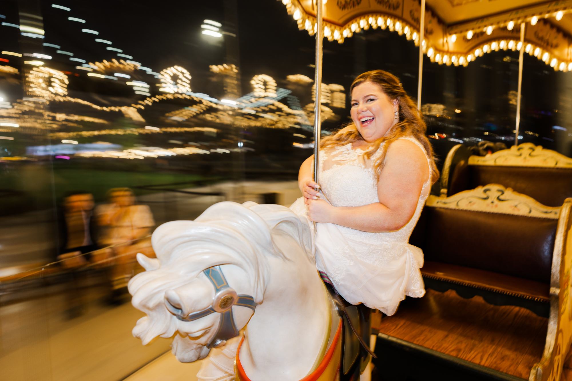 Jaw-Dropping Jane's Carousel Wedding in New York