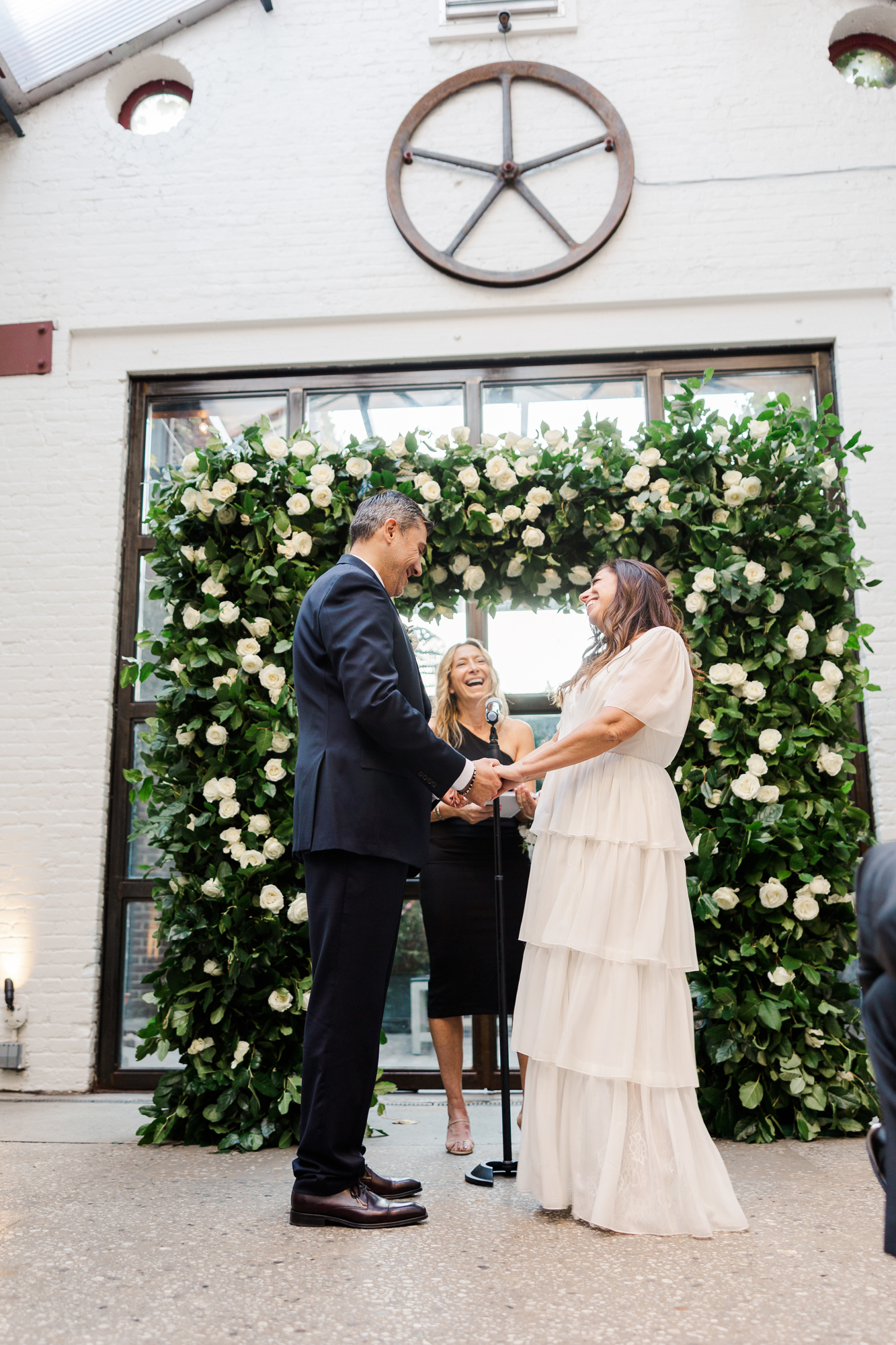 Romantic Queens Wedding at the Foundry