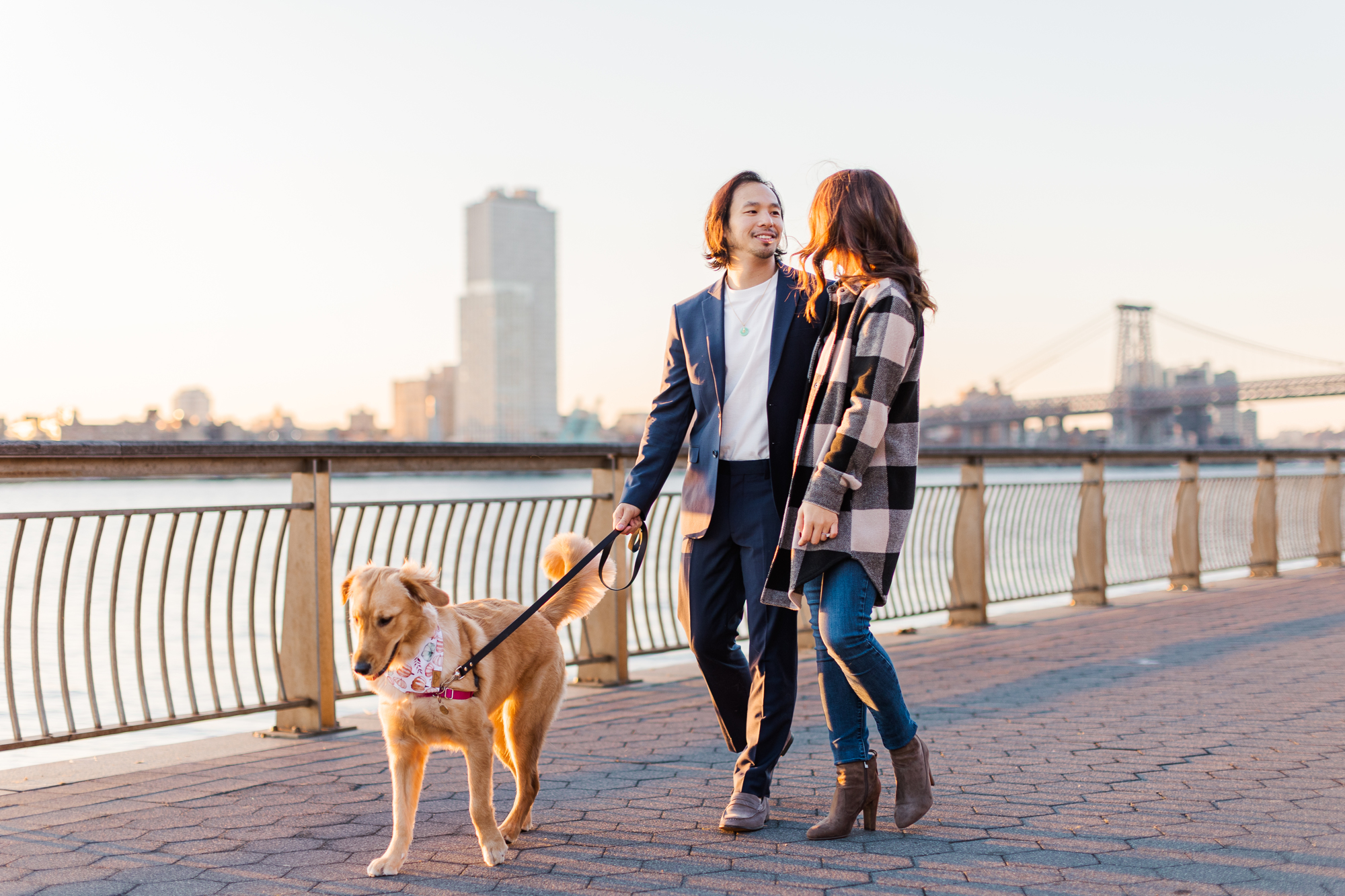 Dazzling Lower East Side Engagement Session