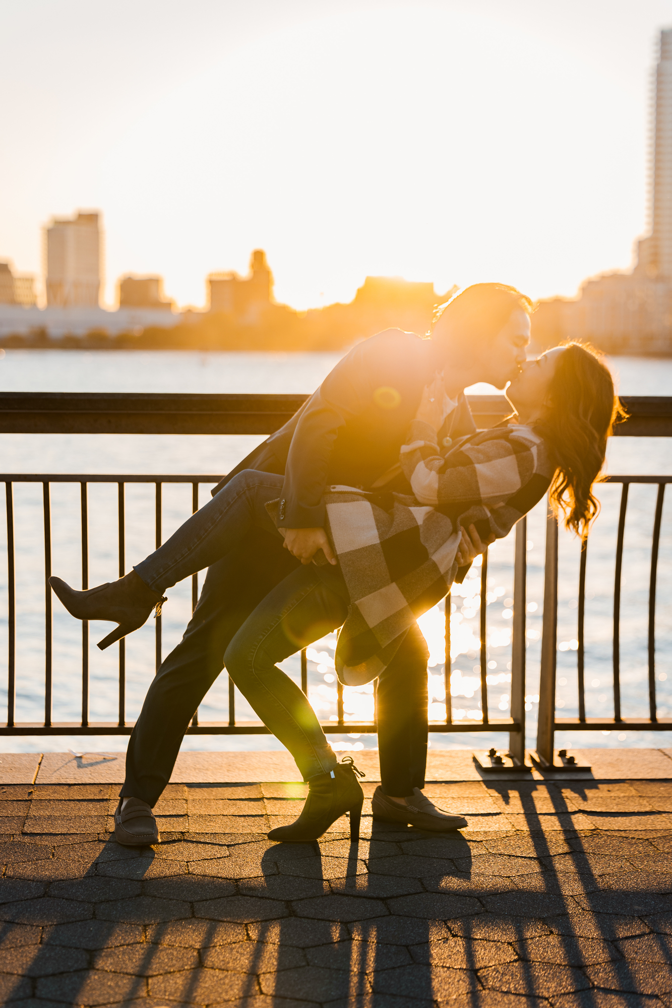 Bright Lower East Side Engagement Session
