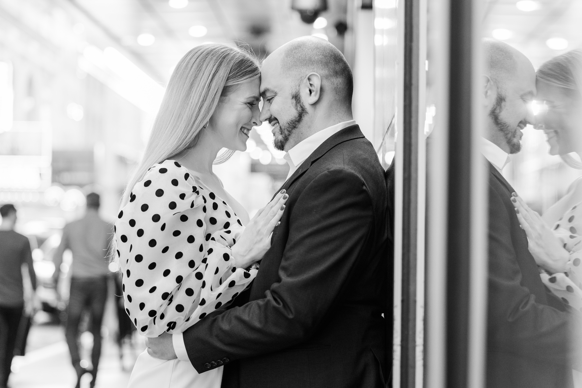 Whimsical Times Square Engagement Session