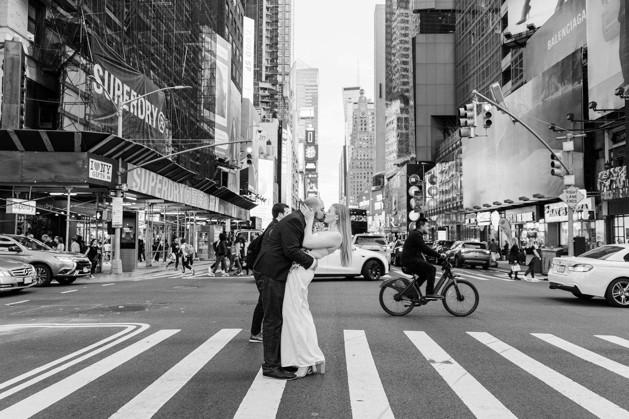 Amazing Times Square Engagement Session
