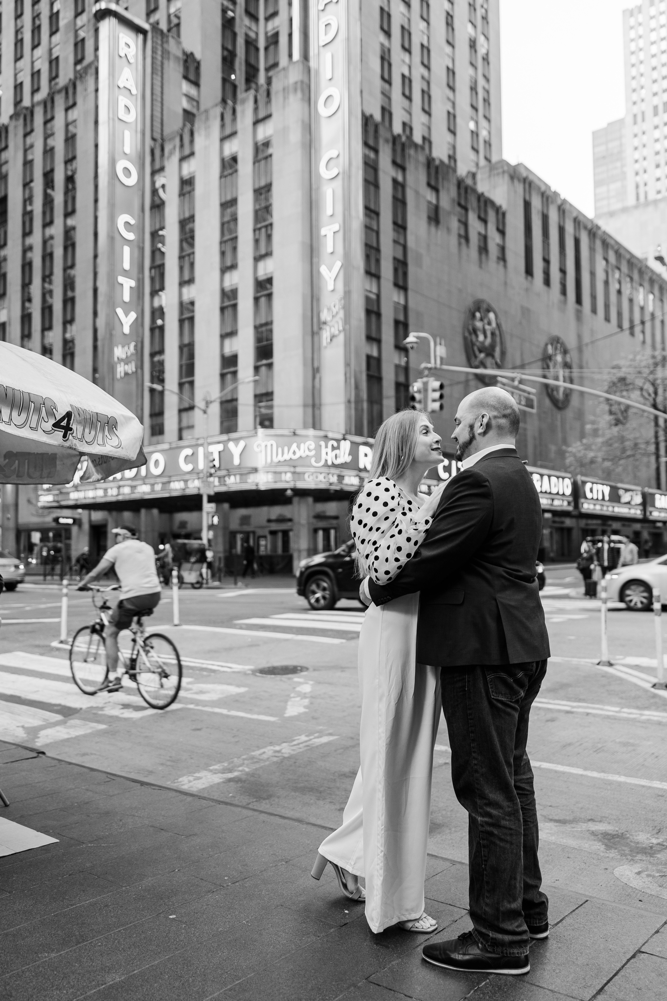 Stunning NYC Times Square Engagement Session