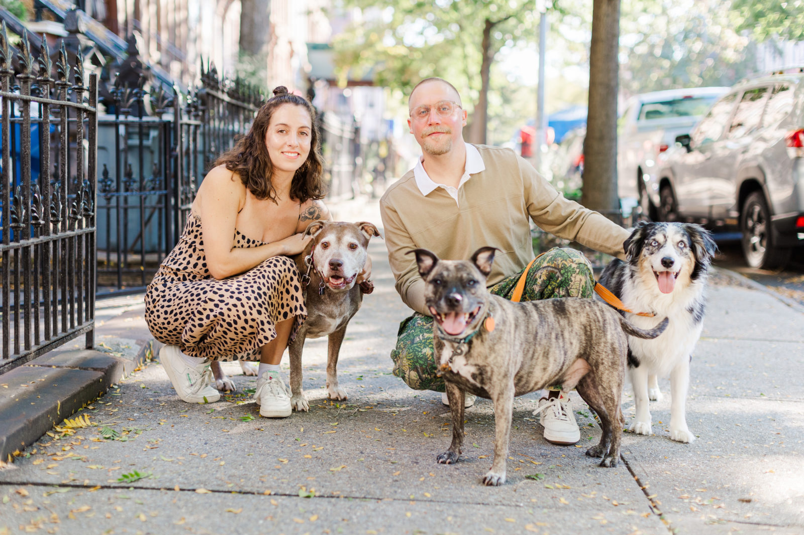 Fun and Candid Bed Stuy Engagement Photos at Do or Dive
