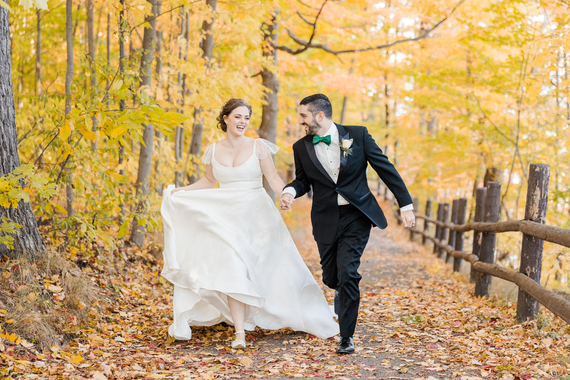 Personal Gate House Wedding in Fall
