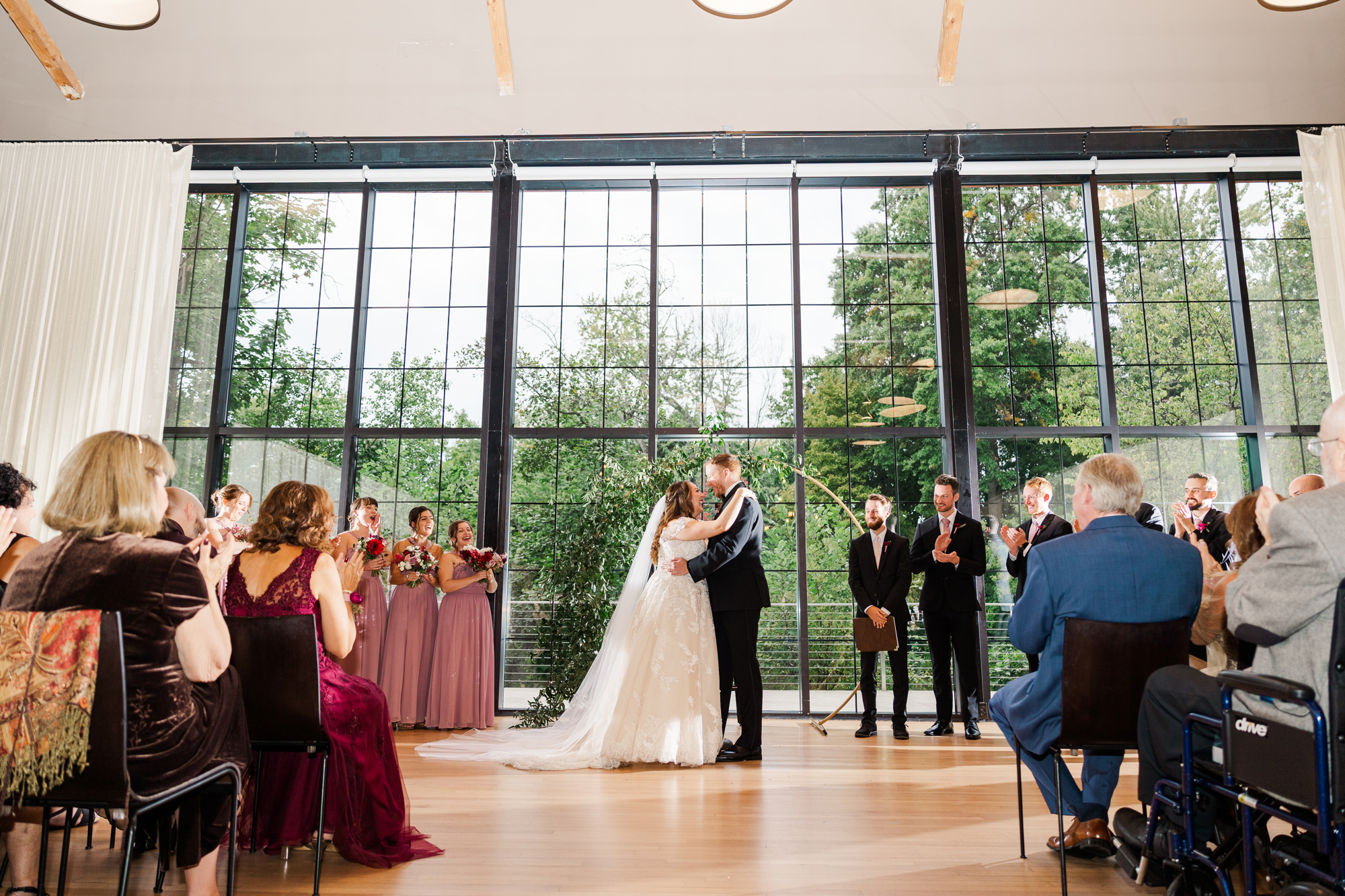 Playful Autumnal Roundhouse Wedding in Beacon, NY