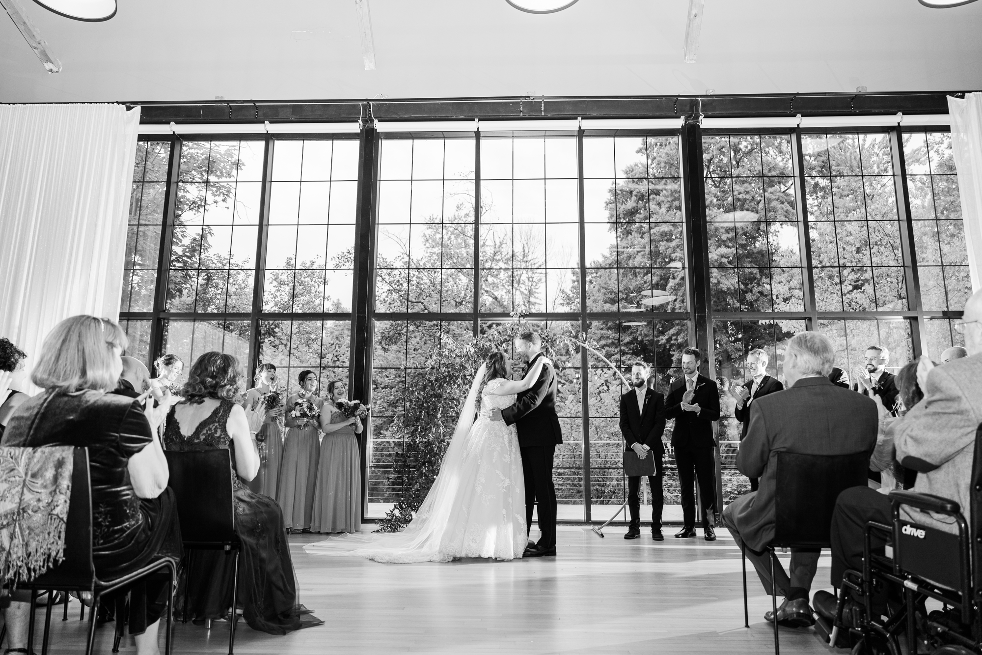 Bright Autumnal Roundhouse Wedding in Beacon, NY