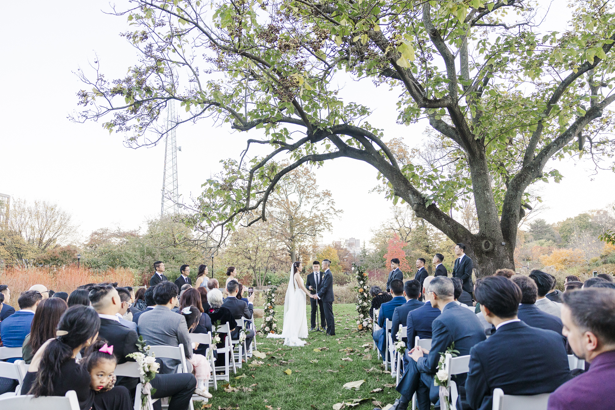 Intimate Brooklyn Botanic Garden Wedding Photography