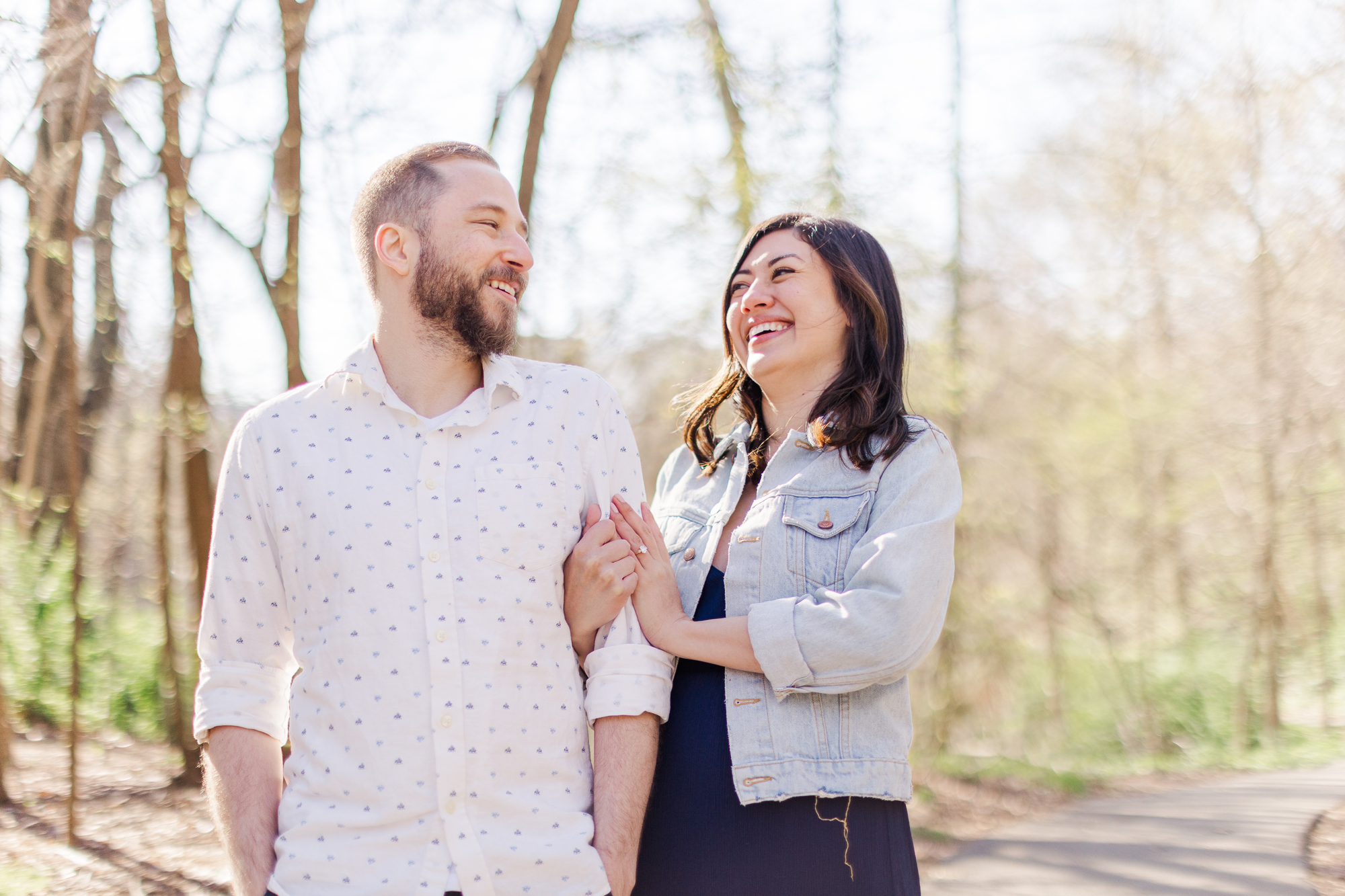 Flawless Prospect Park Engagement Session
