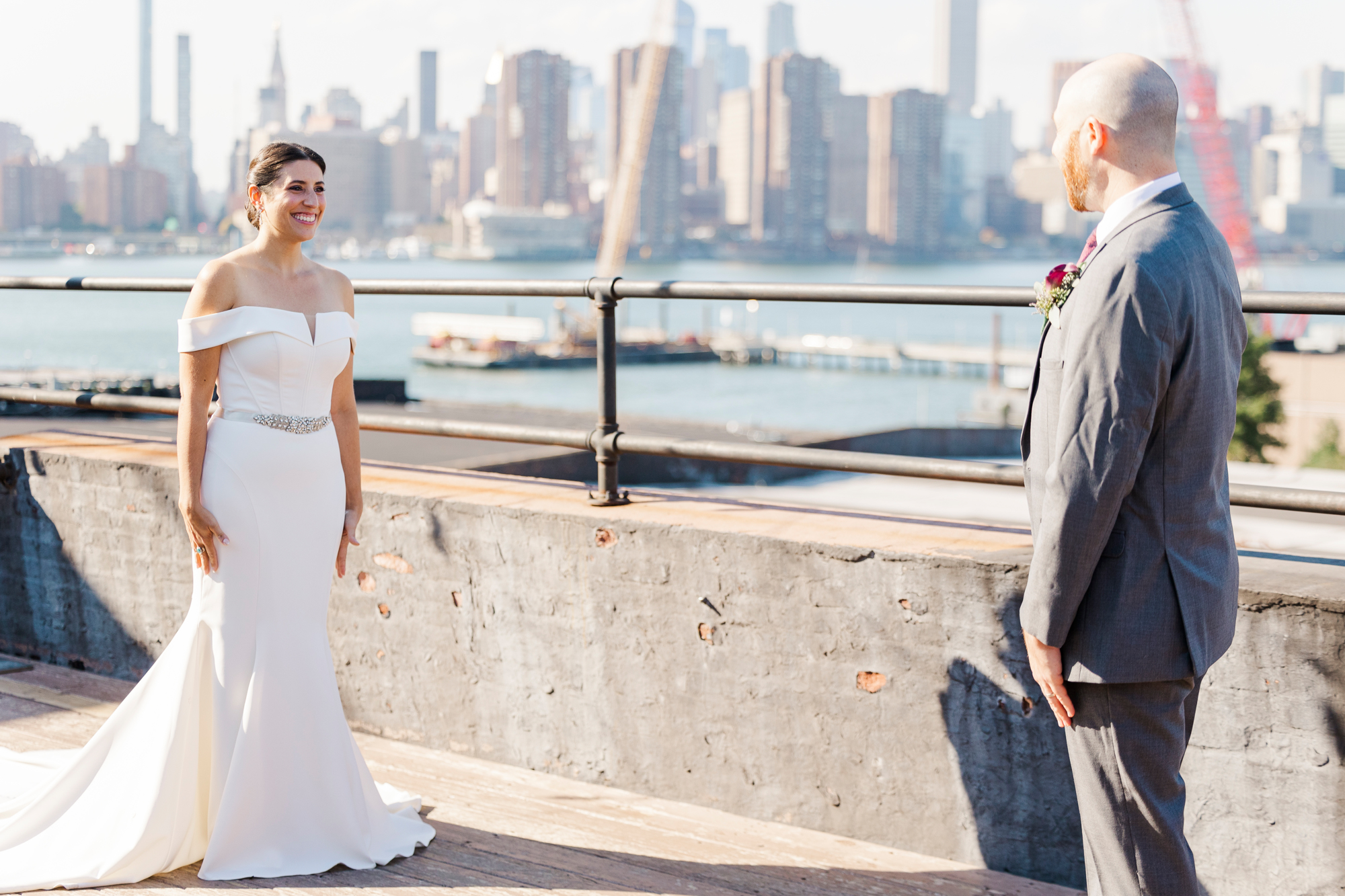 Incredible Wedding Photos at Greenpoint Loft in Brooklyn
