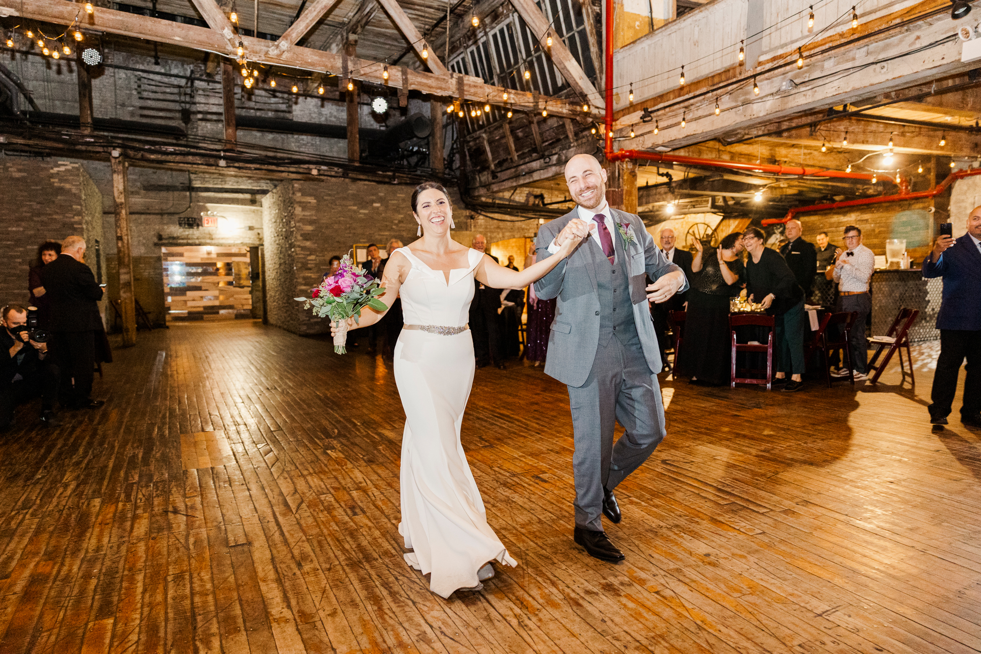 Timeless Wedding Photos at Greenpoint Loft in Brooklyn