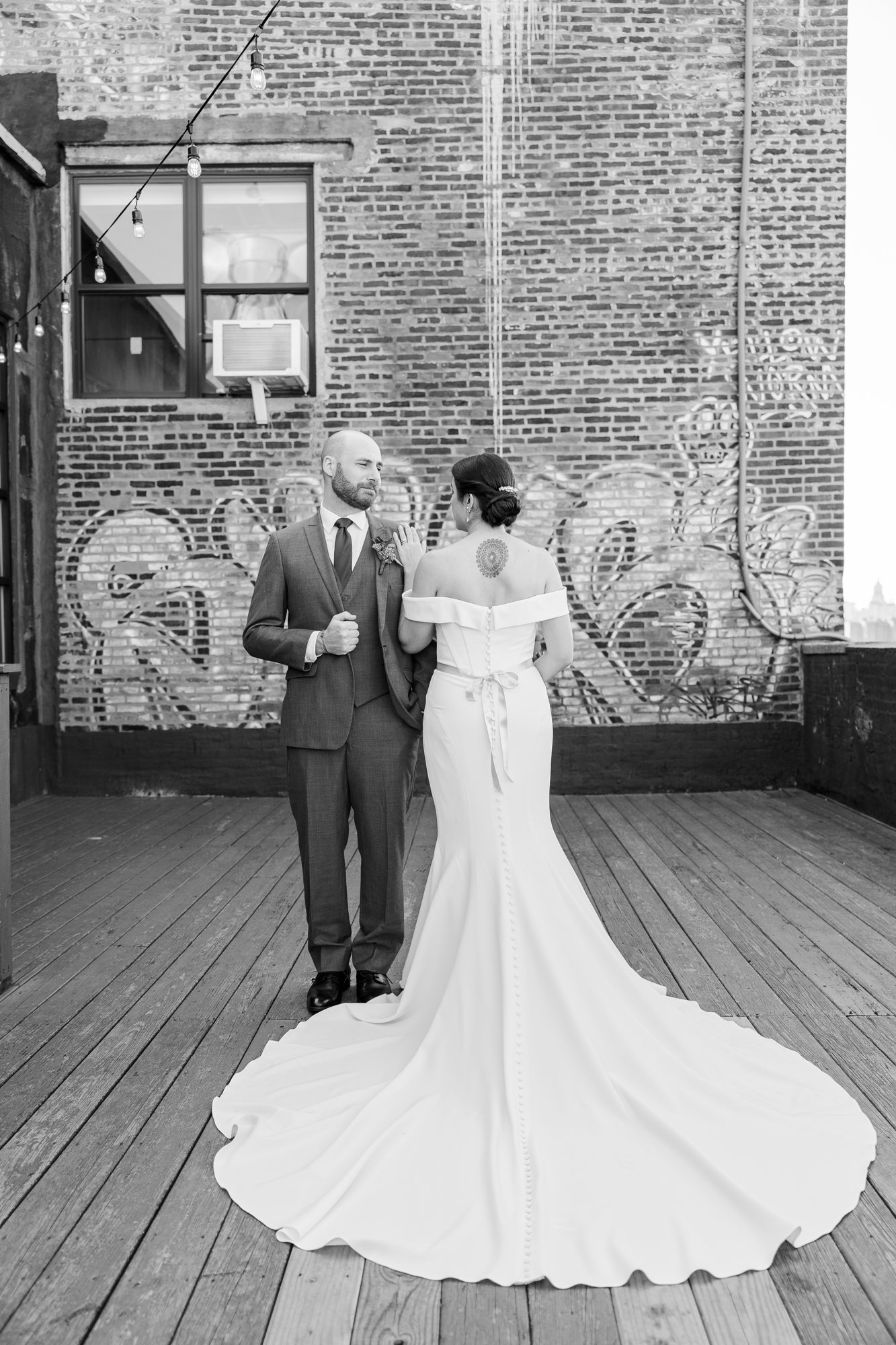Awesome Wedding Photos at Greenpoint Loft in Brooklyn