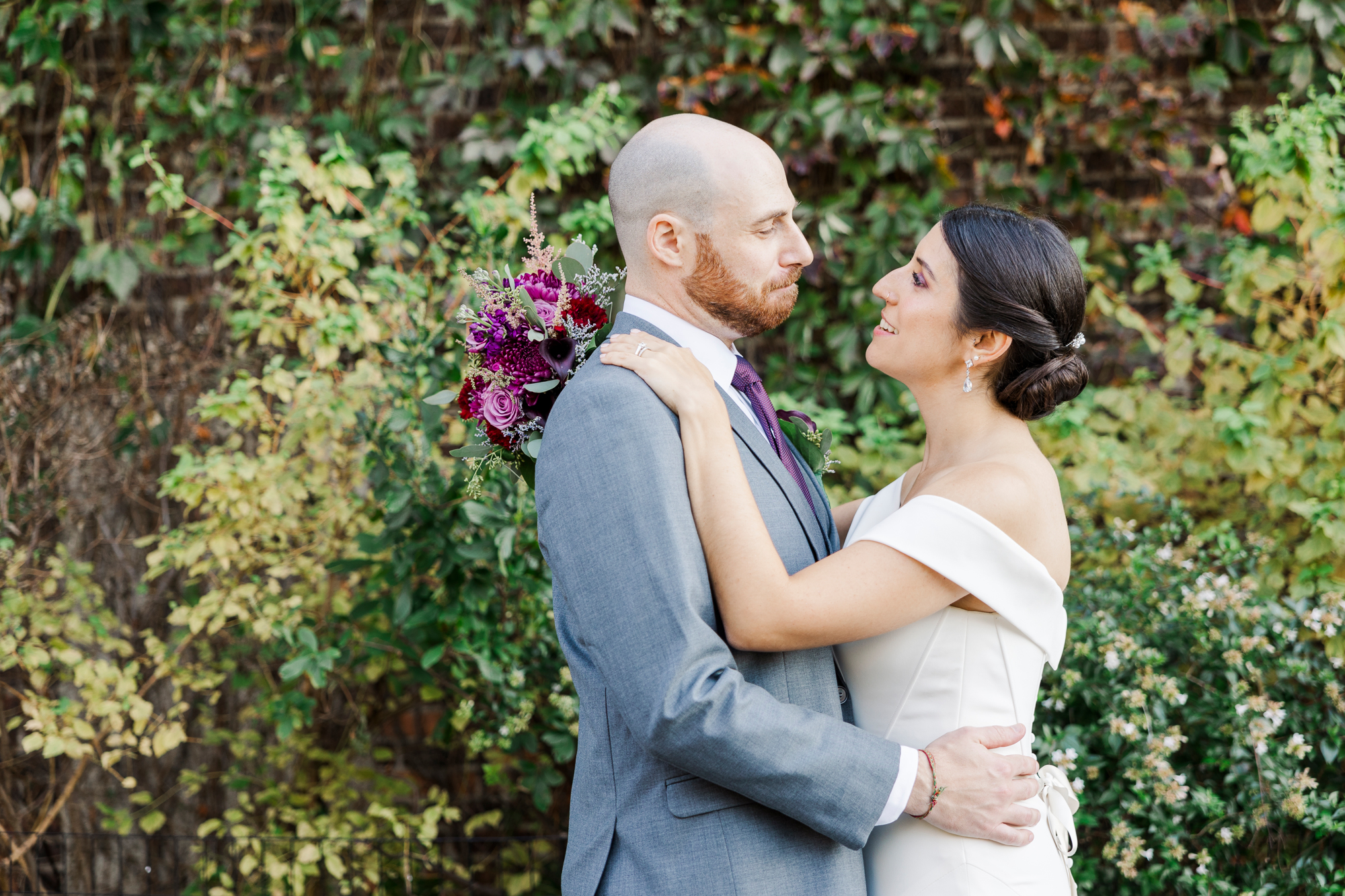 Authentic Wedding Photos at Greenpoint Loft in Brooklyn