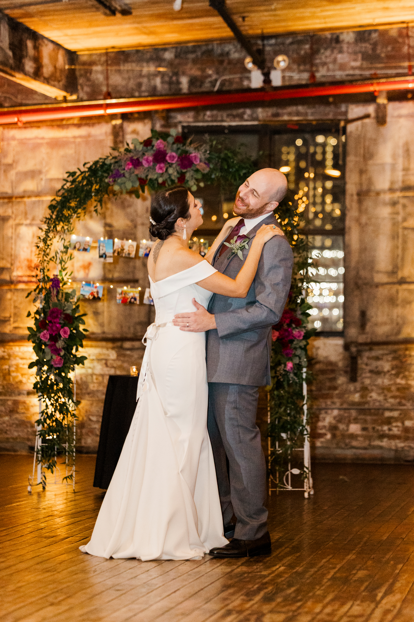 Intimate Wedding Photos at Greenpoint Loft in Brooklyn