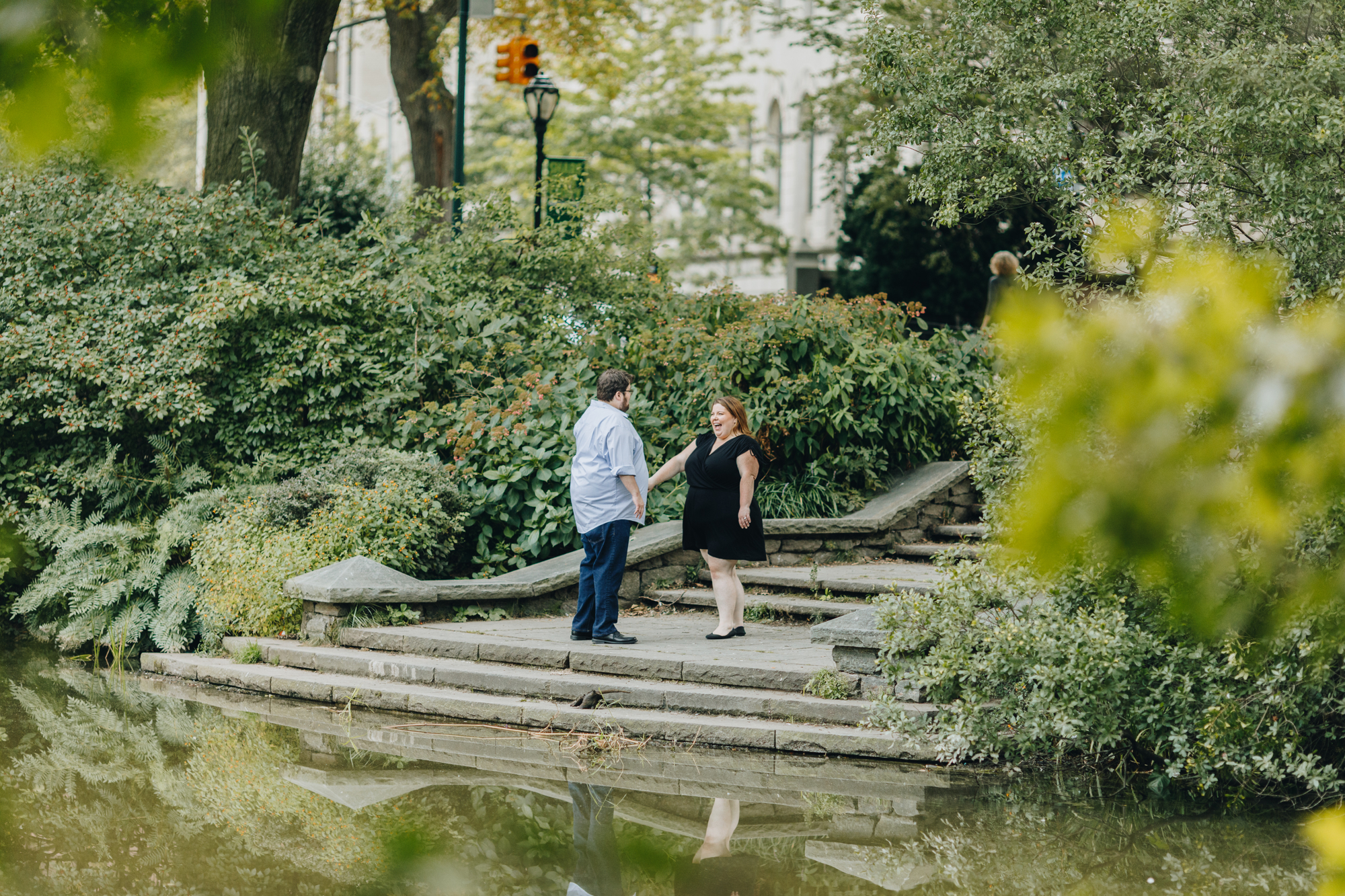 Vibrant Engagement Photos in NYC