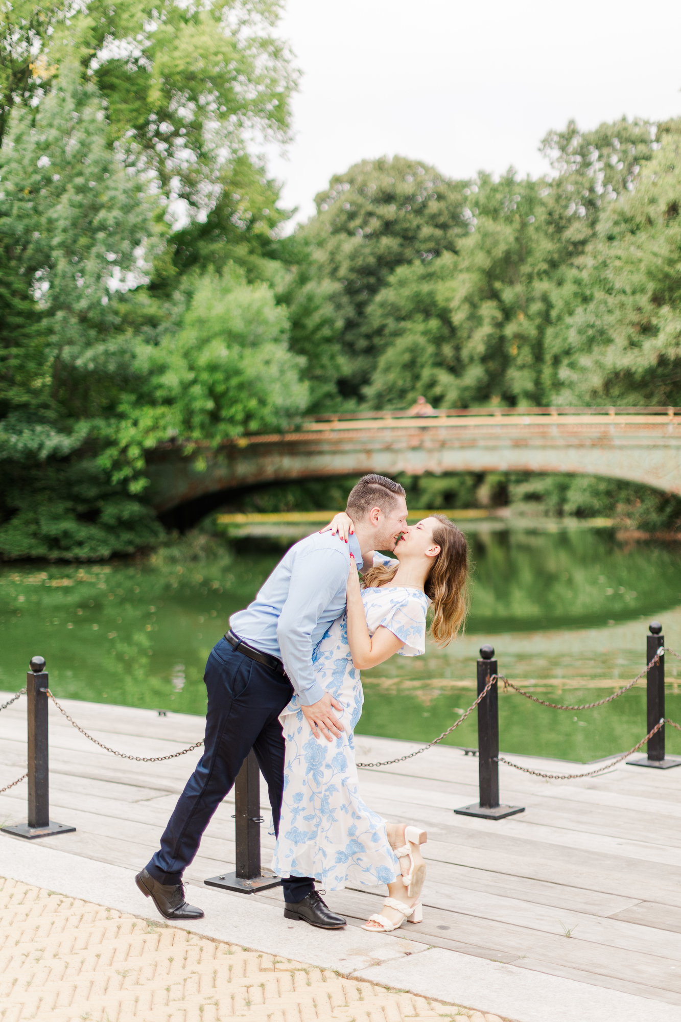 Jaw-Dropping Prospect Park Engagement Shoot