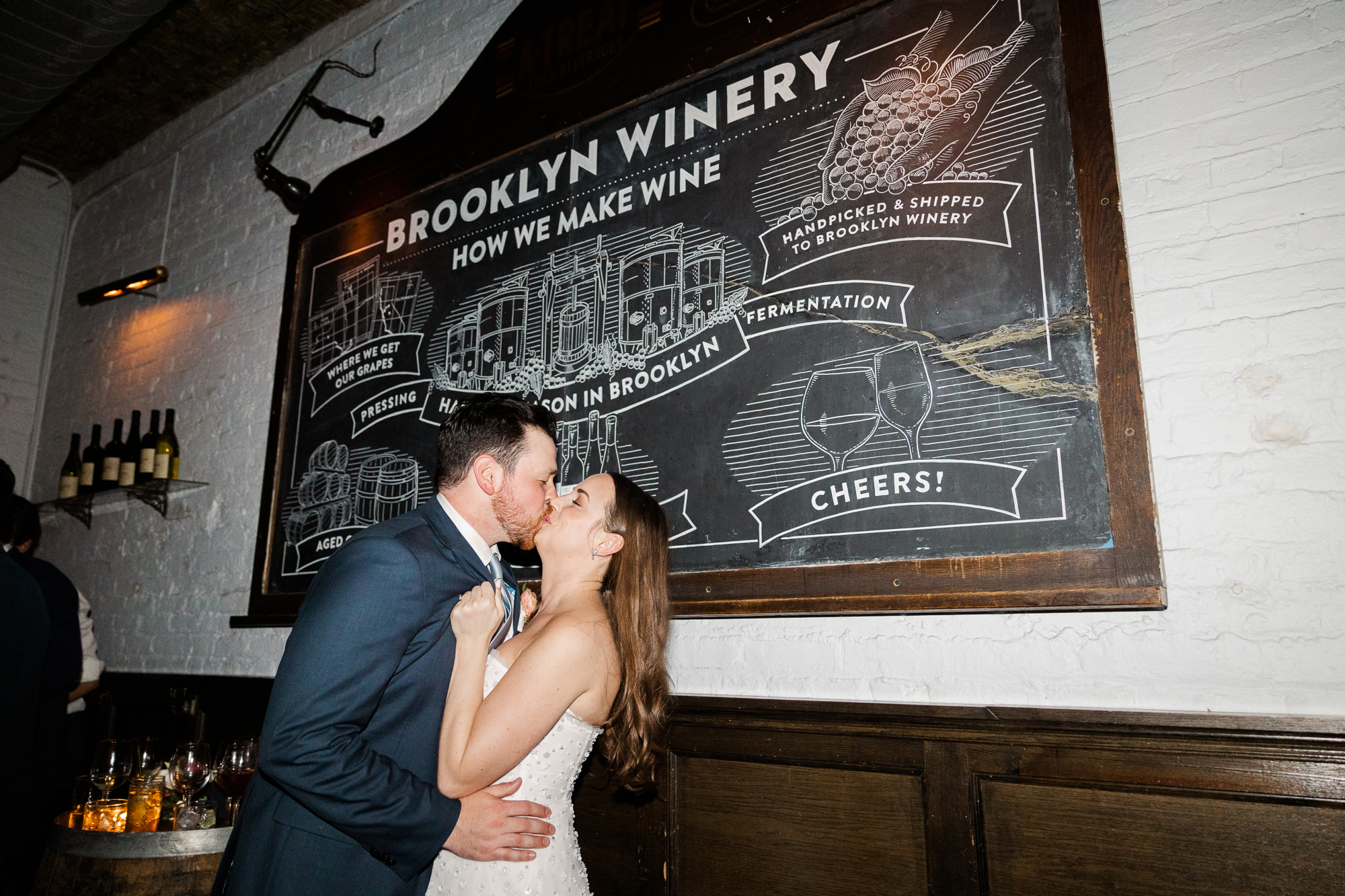 Jaw-Dropping Brooklyn Winery Wedding