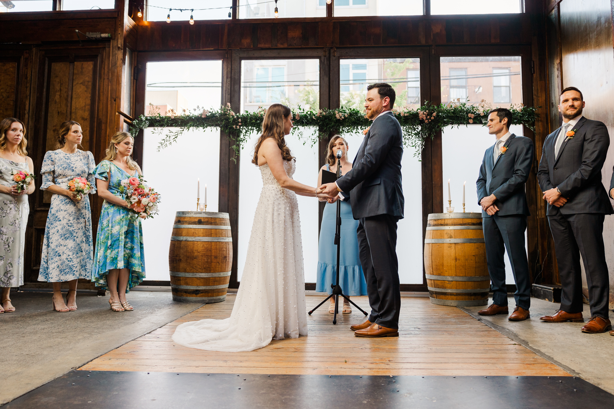 Unique Wedding at Brooklyn Winery, NYC