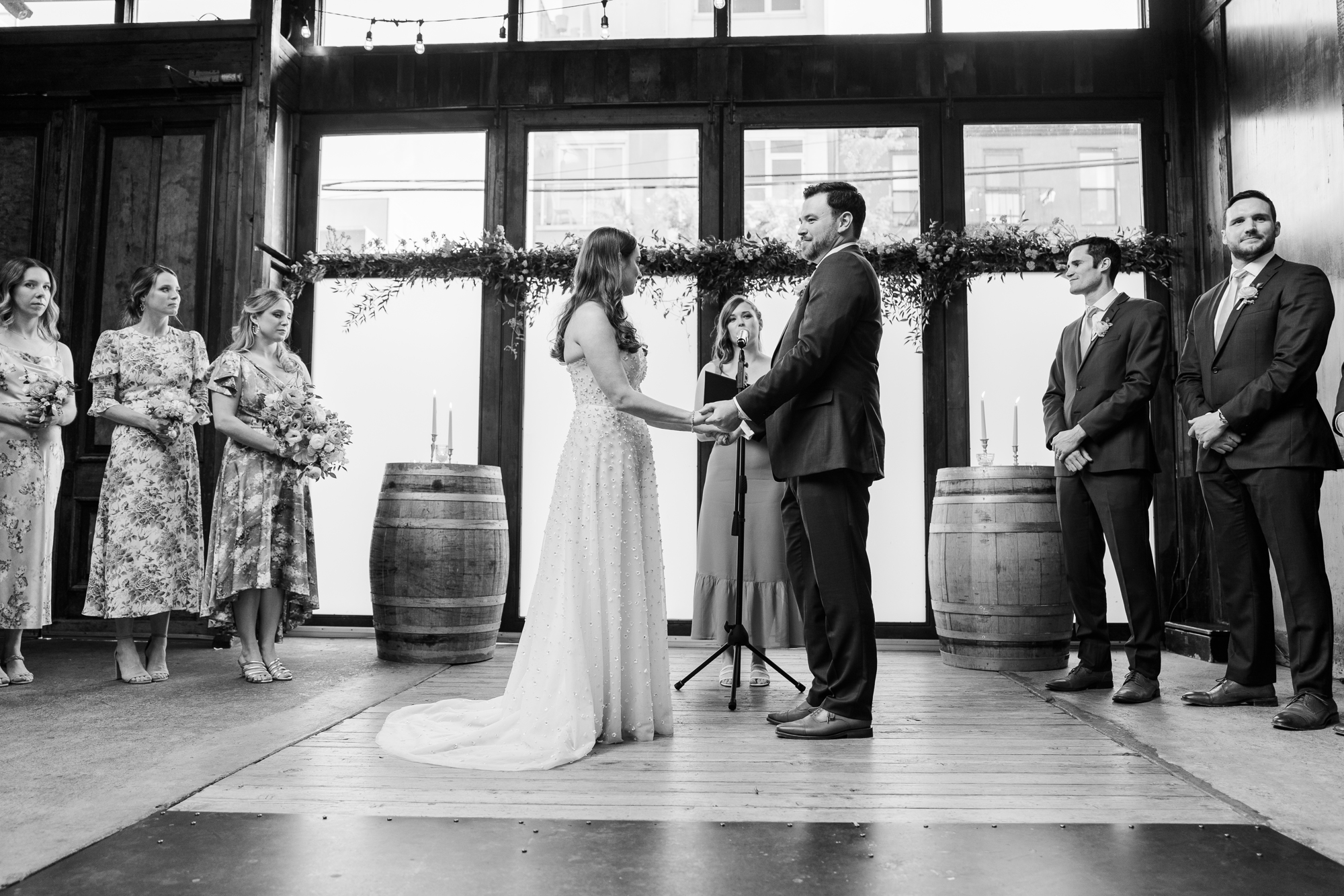 Iconic Wedding at Brooklyn Winery, NYC