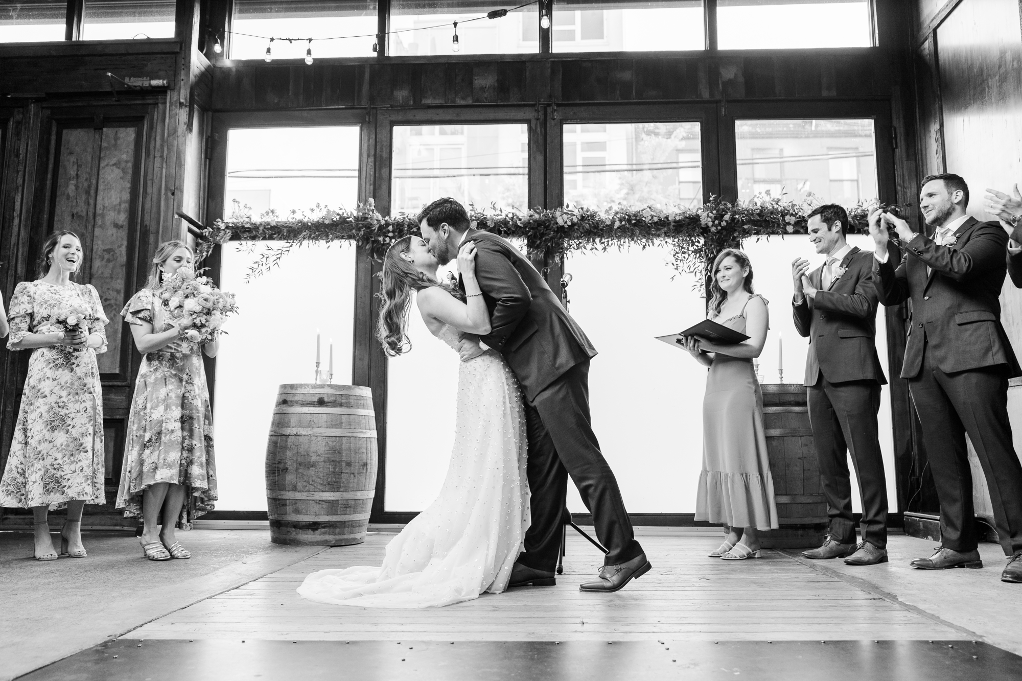 Intimate Wedding at Brooklyn Winery, NYC