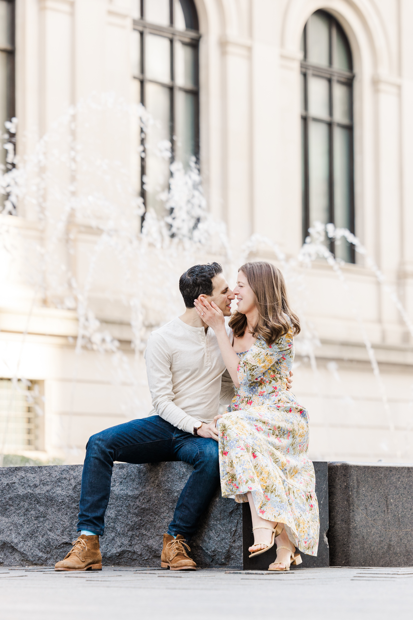 Gorgeous Upper East Side Engagement Photo Shoot