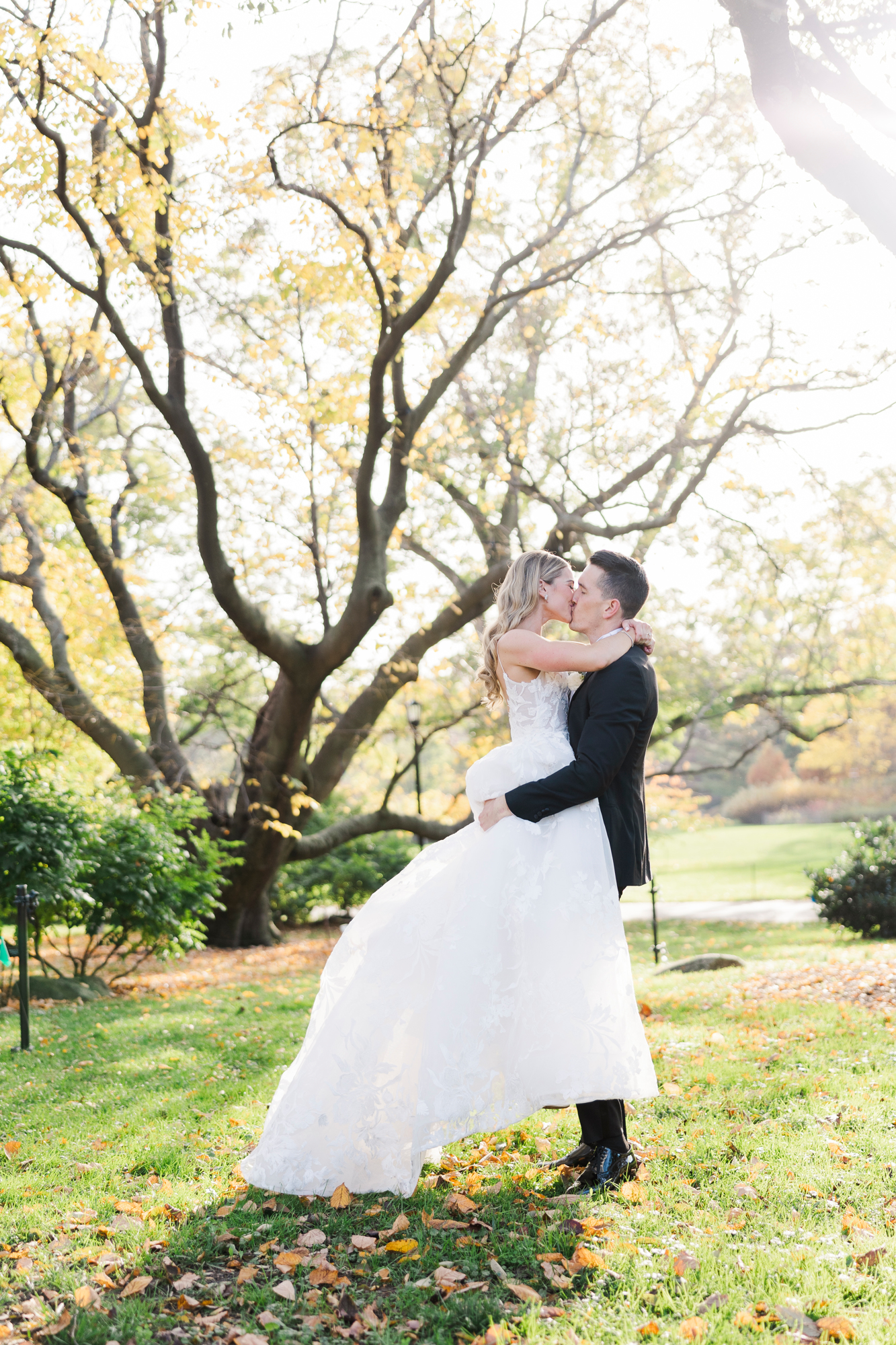 Authentic Brooklyn Botanic Garden Wedding in Autumn