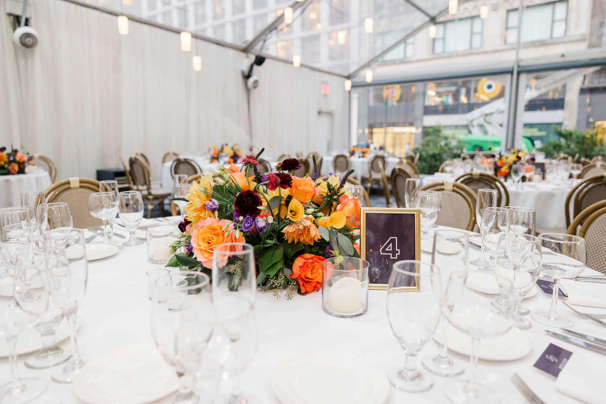 Incredible Bryant Park Grill Wedding in Fall