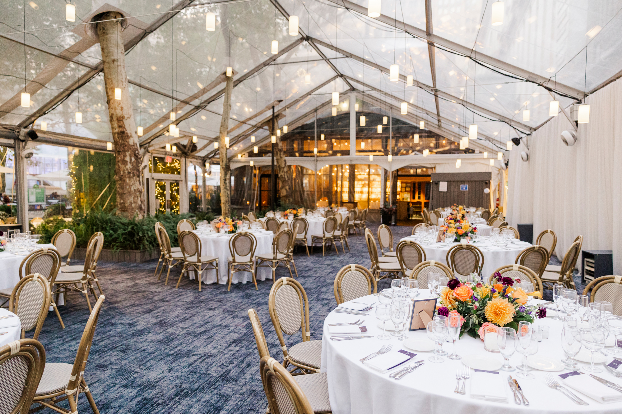 Playful Bryant Park Grill Wedding in Fall