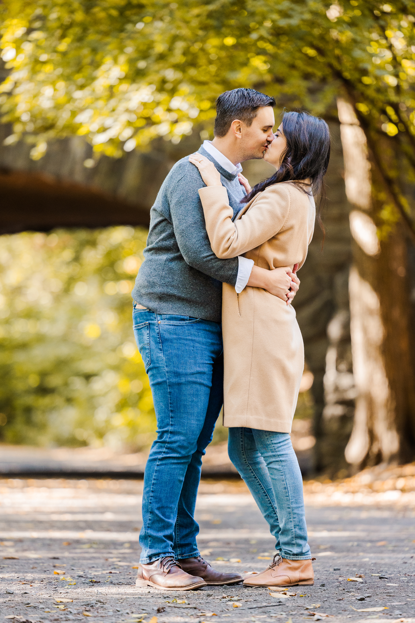 Beautiful Upper West Side Engagement Photo Shoot in NYC