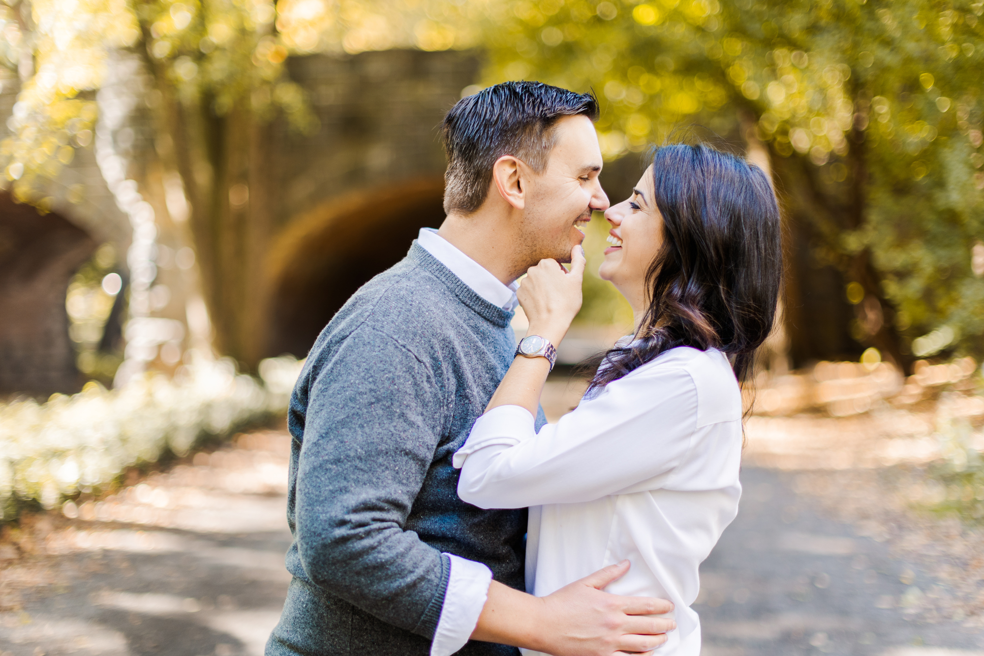 Timeless Upper West Side Engagement Photo Shoot in NYC