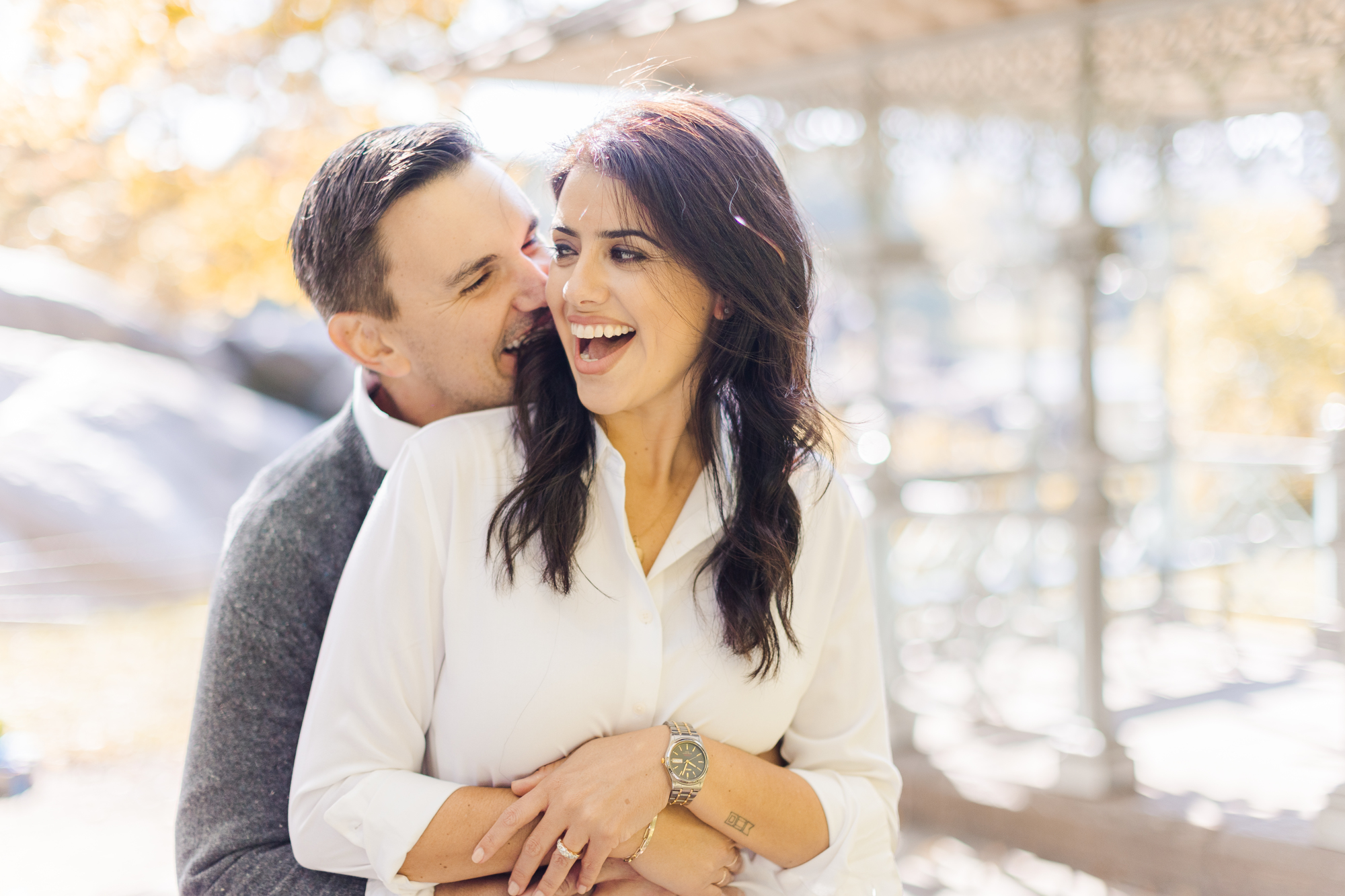 Stunning Upper West Side Engagement Photo Shoot in NYC