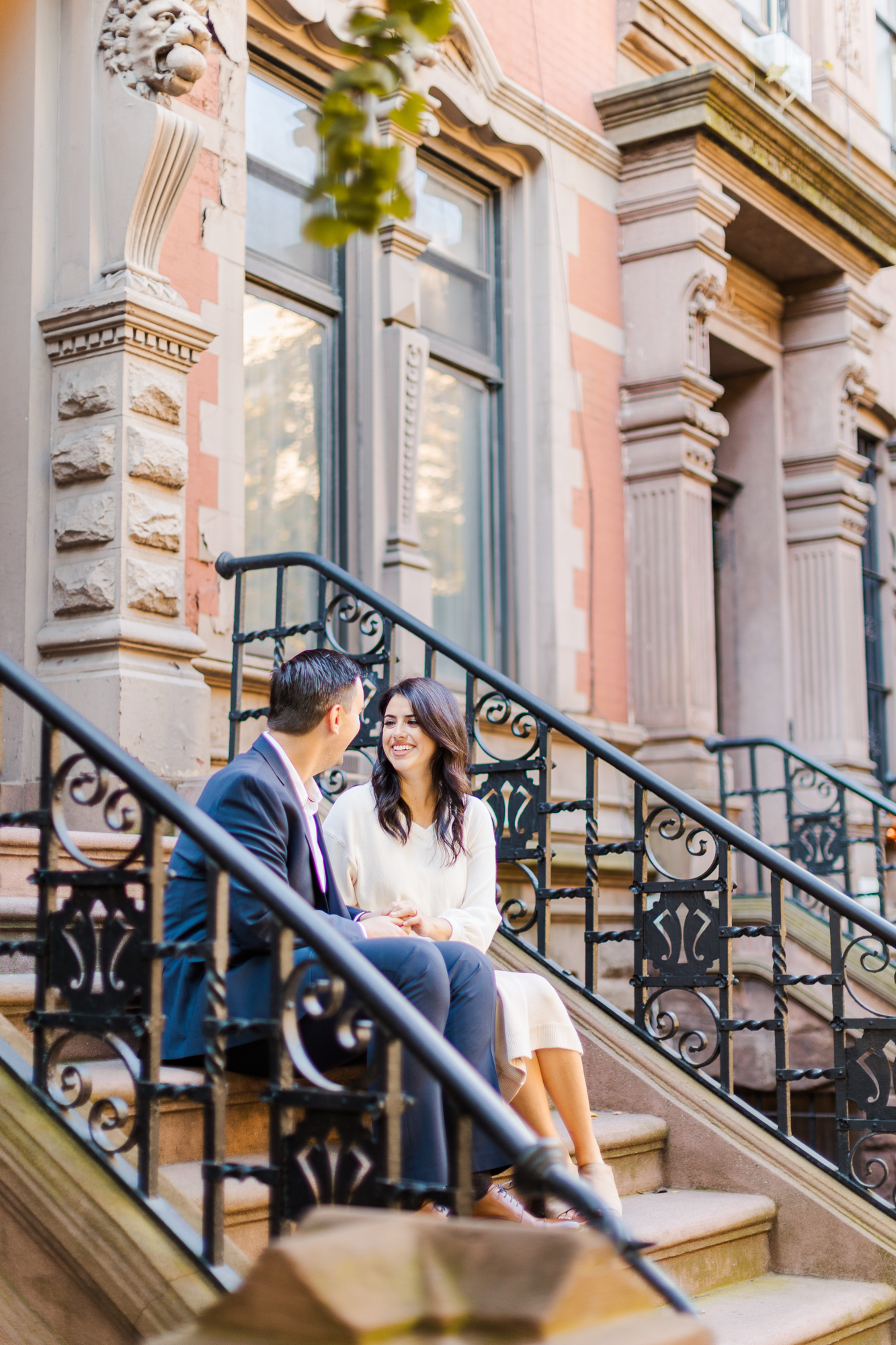 Fabulous Upper West Side Engagement Photo Shoot in NYC