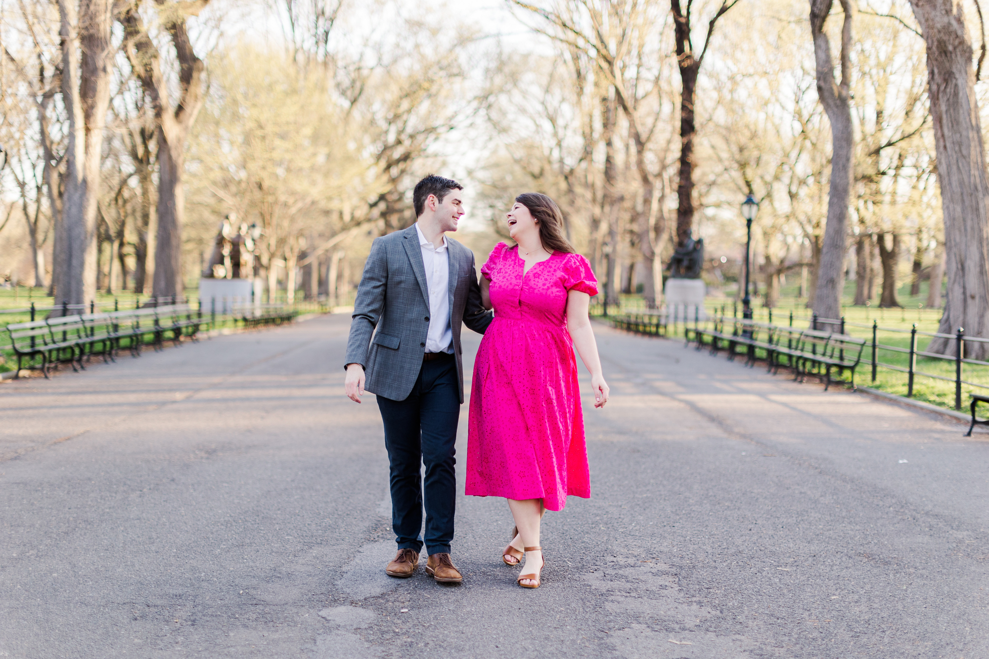 Unique Spring Engagement Photography in NYC