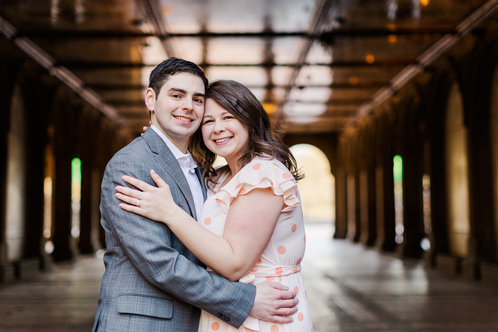 Vibrant Spring Engagement Photography in NYC