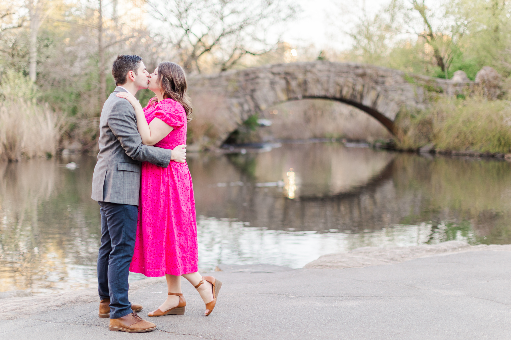 Bright Spring Engagement Photography in NYC