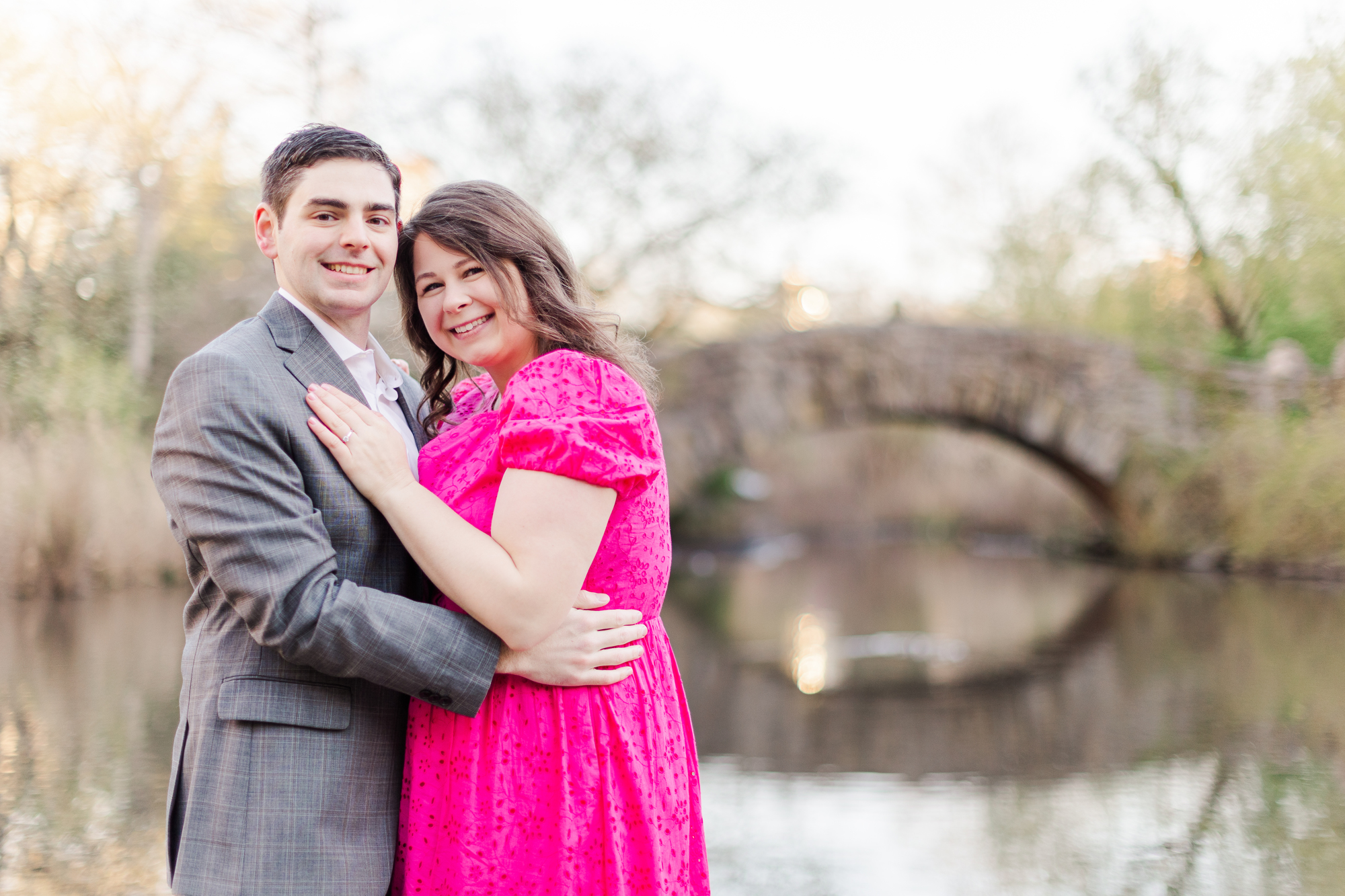 Striking Spring Engagement Photography in NYC