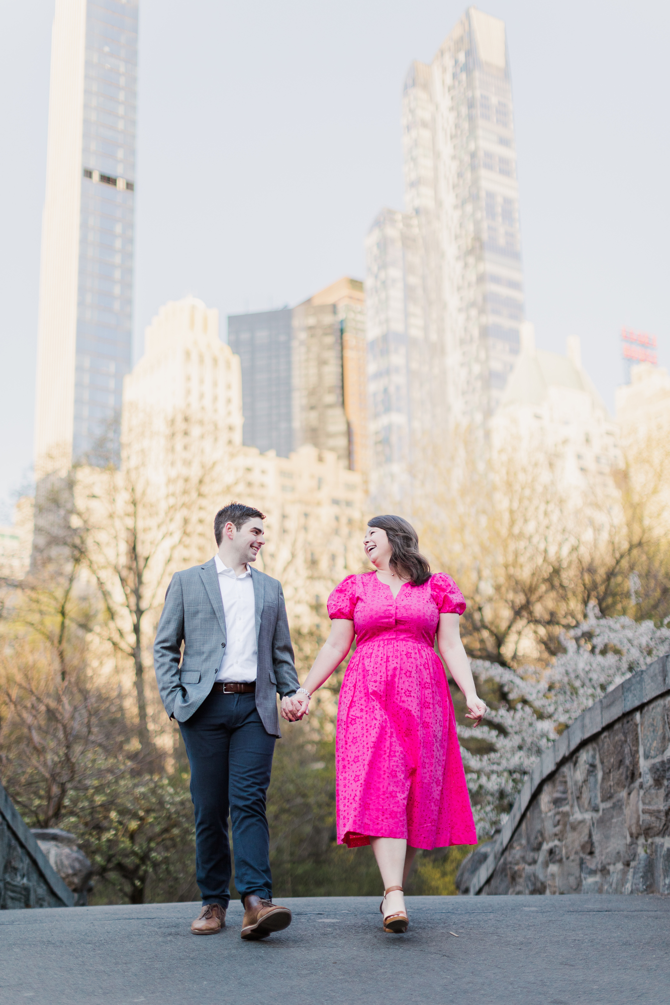 Radiant Spring Engagement Photography in NYC