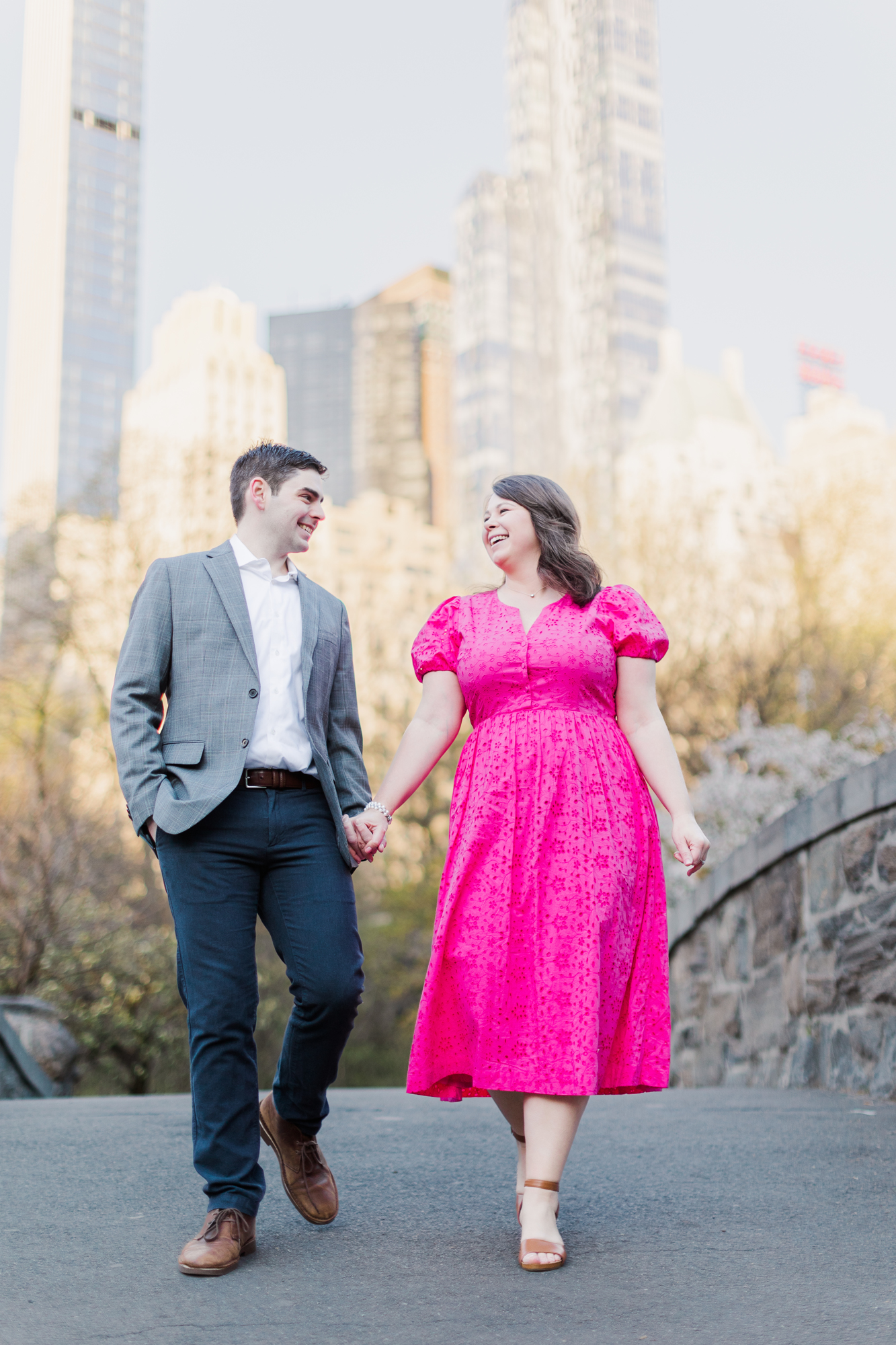 Sensational Spring Engagement Photography in NYC