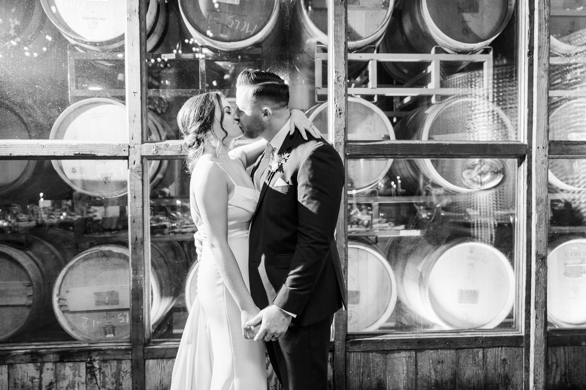 Joyous Brooklyn Winery Wedding Photos