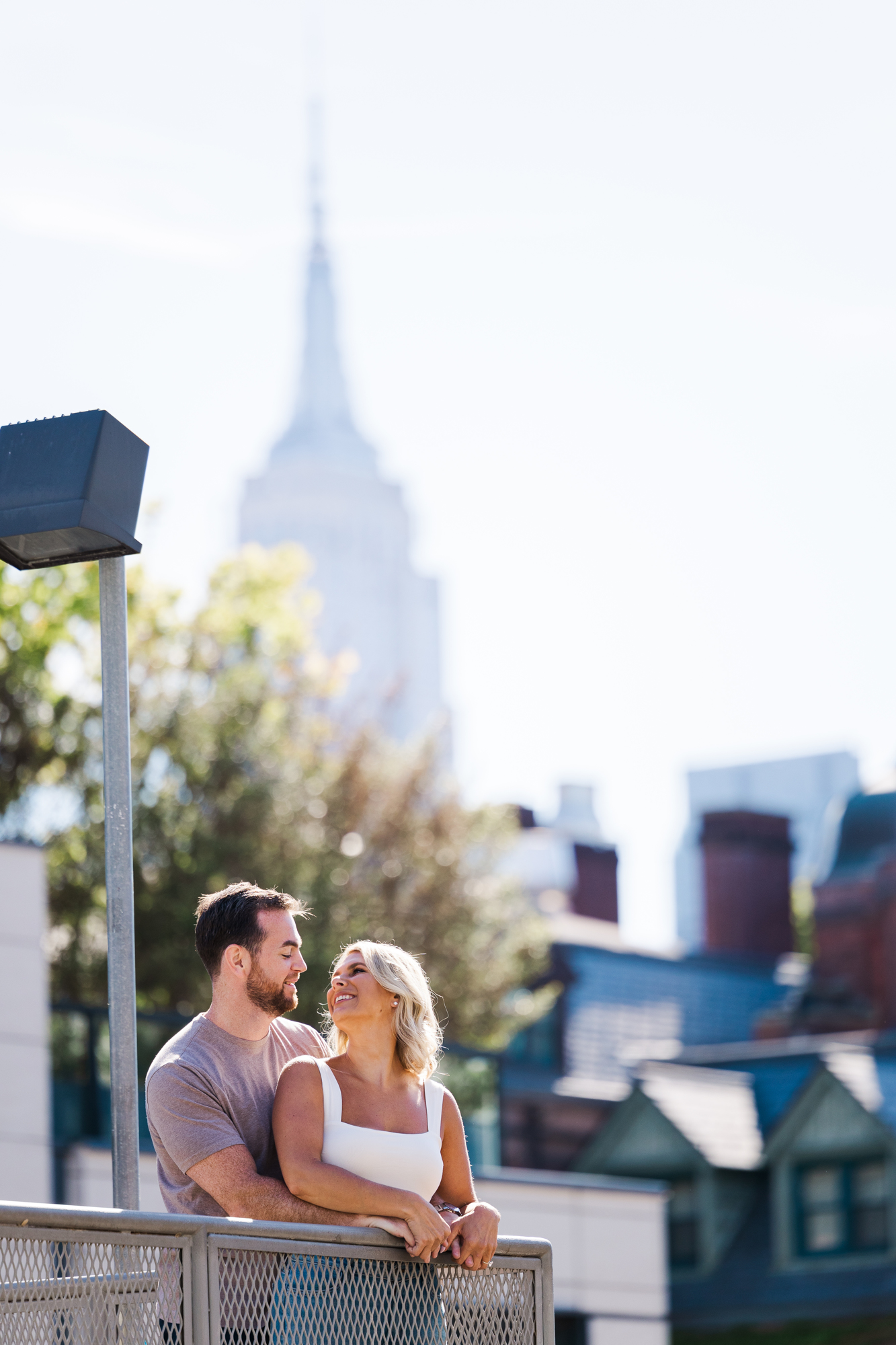 Gorgeous New York High Line Engagement Shoot