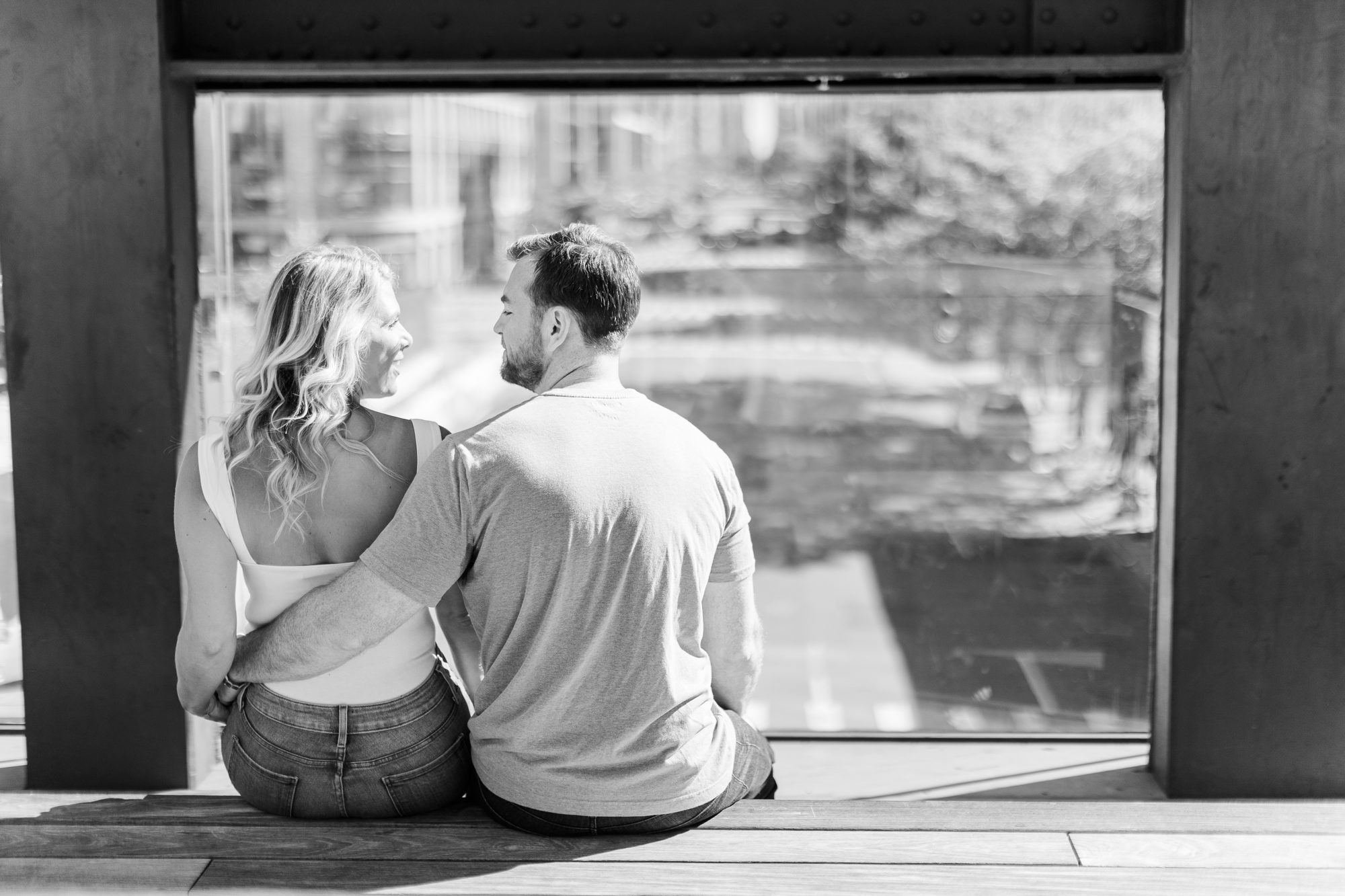 Dazzling Summer Engagement Shoot on the High Line