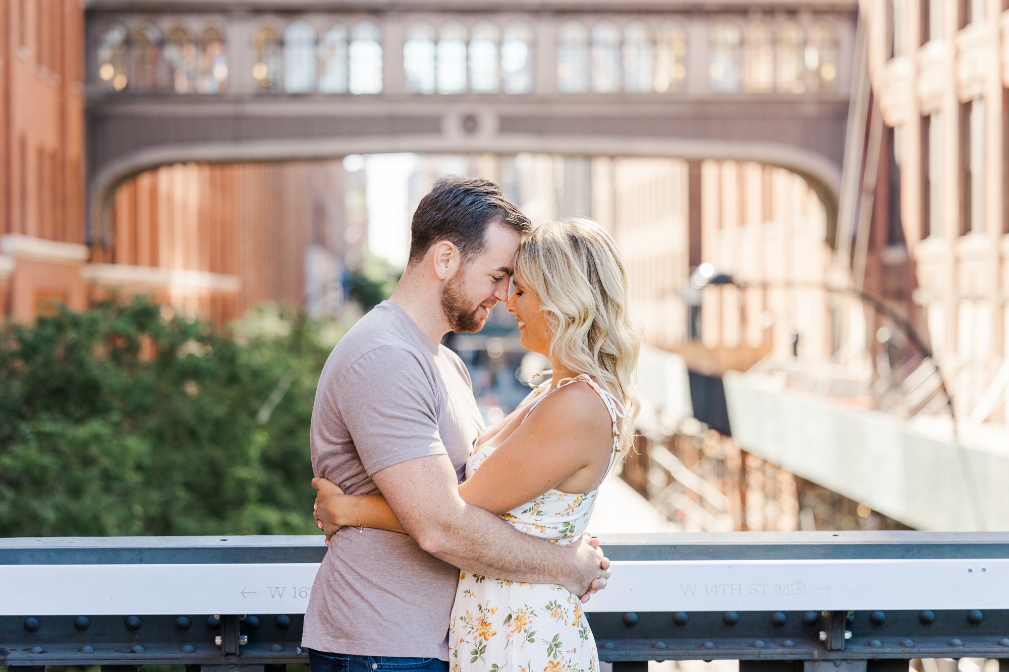 Striking Summer Engagement Shoot on the High Line