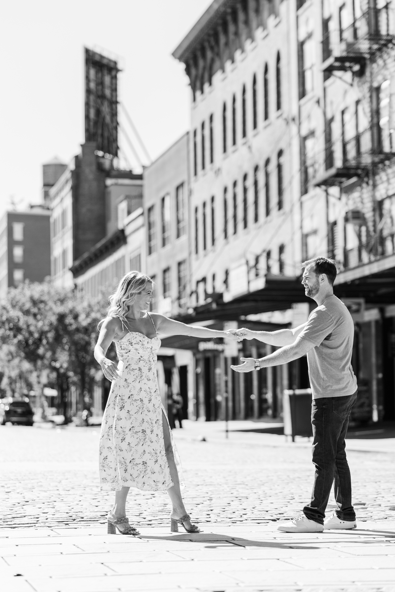 Charming Summer Engagement Shoot on the High Line