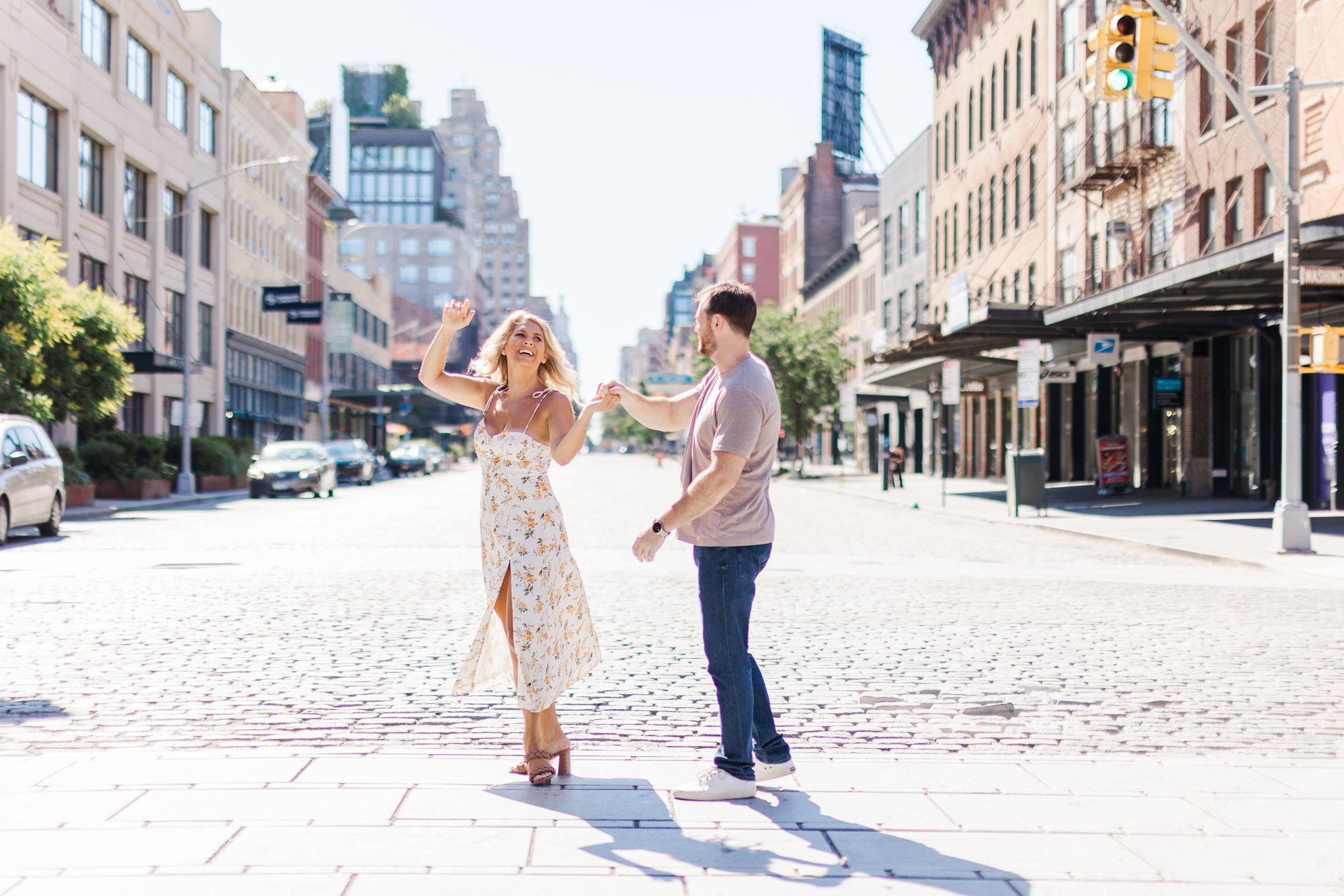 Fabulous Summer Engagement Shoot on the High Line