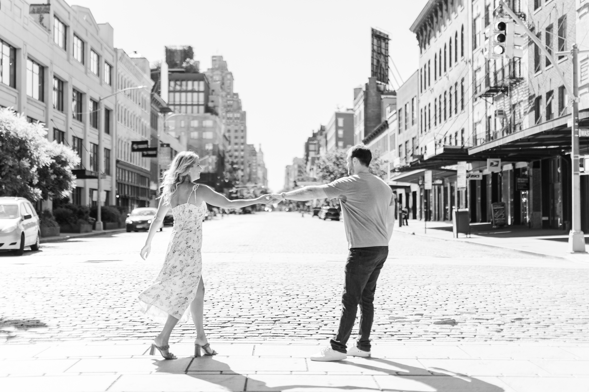 Flawless Summer Engagement Shoot on the High Line