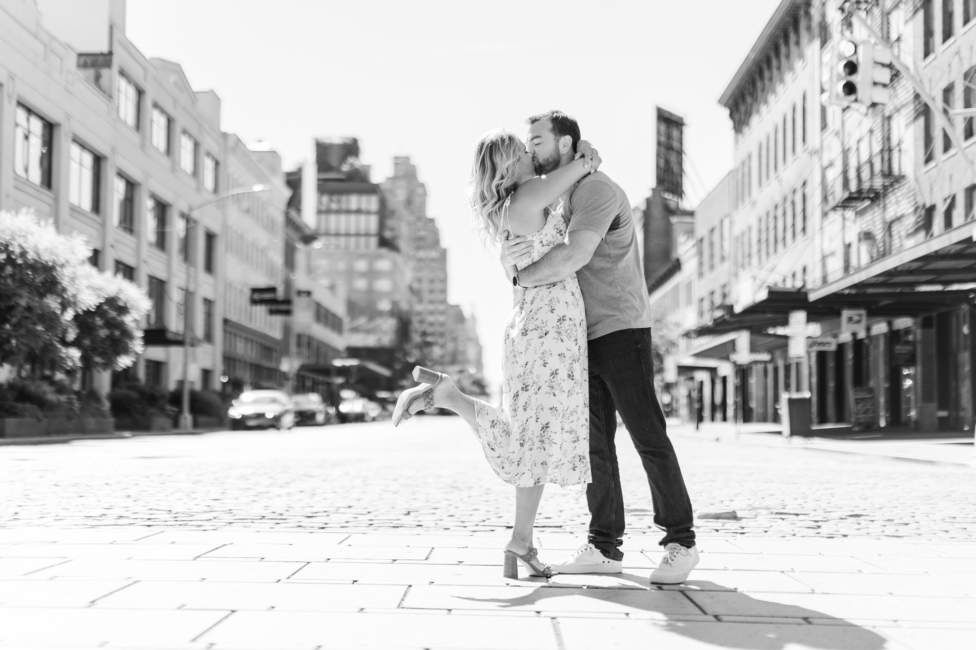 Magical Summer Engagement Shoot on the High Line