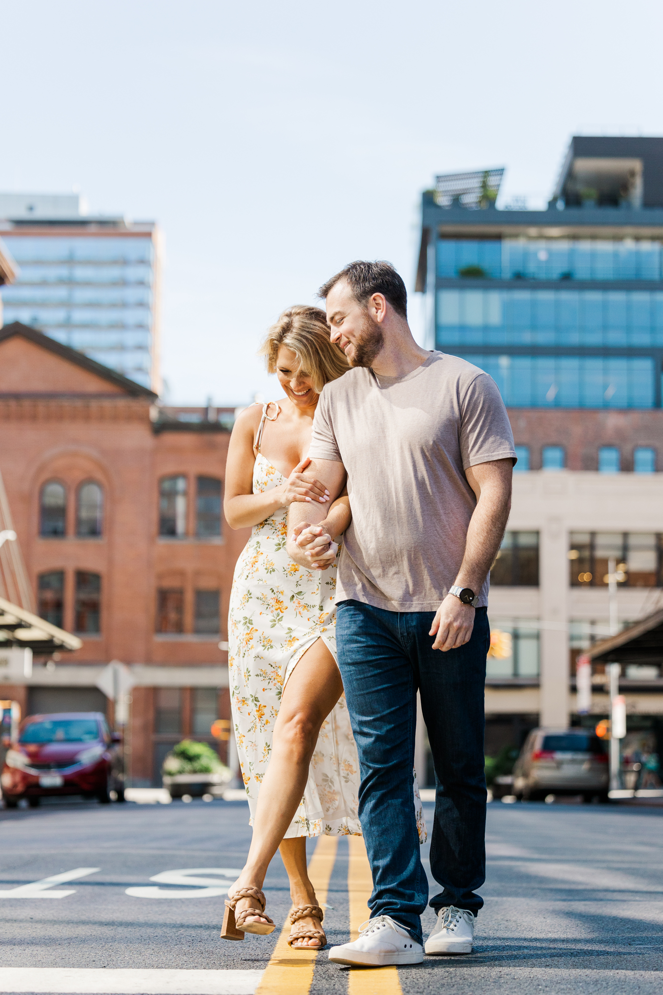 Timeless Summer Engagement Shoot on the High Line
