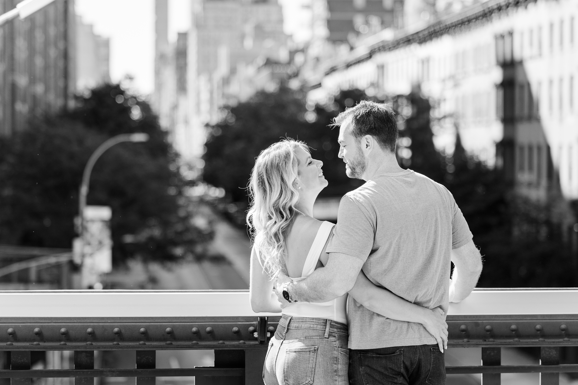 Iconic New York High Line Engagement Shoot
