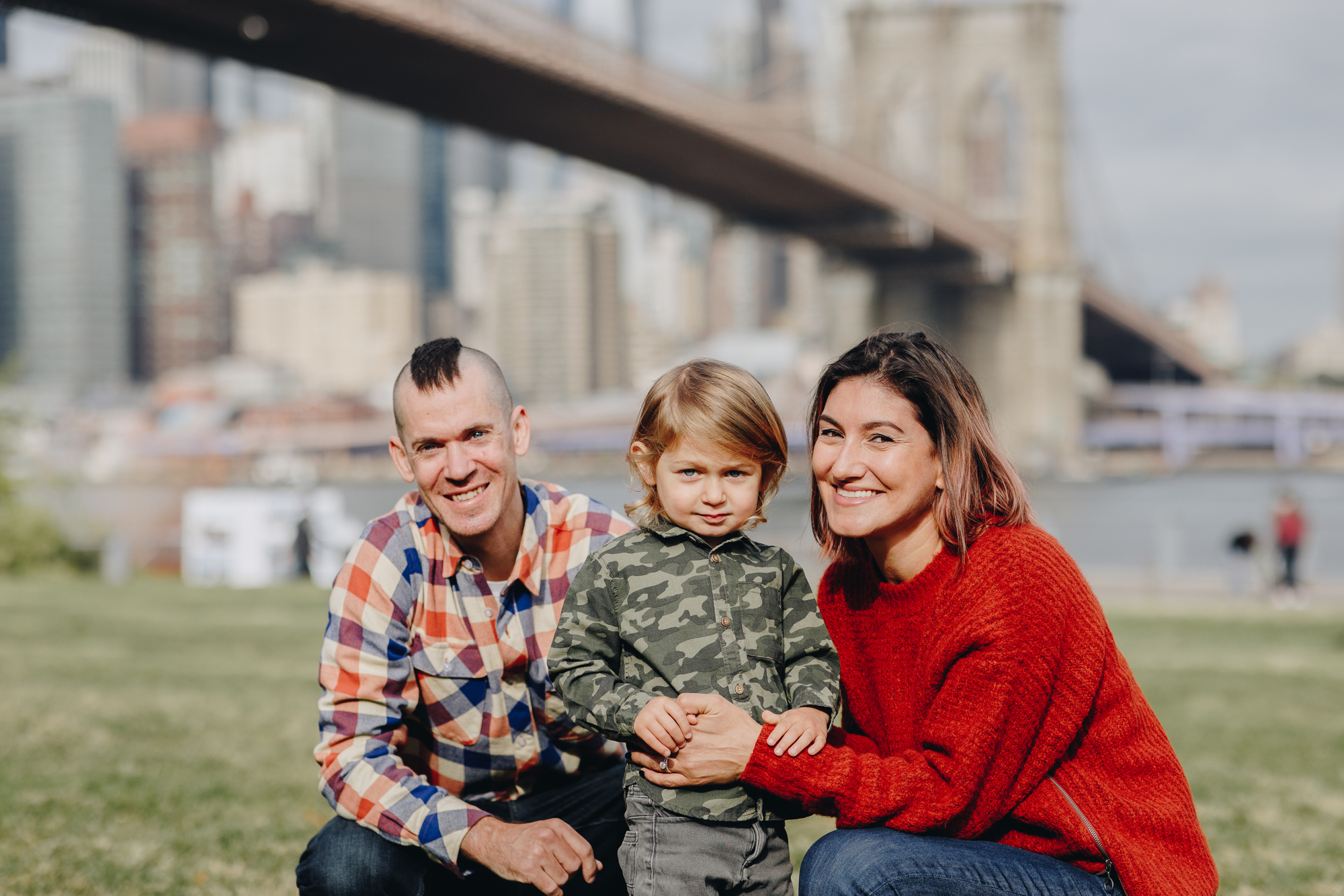 Joyful DUMBO Family Photos in New York